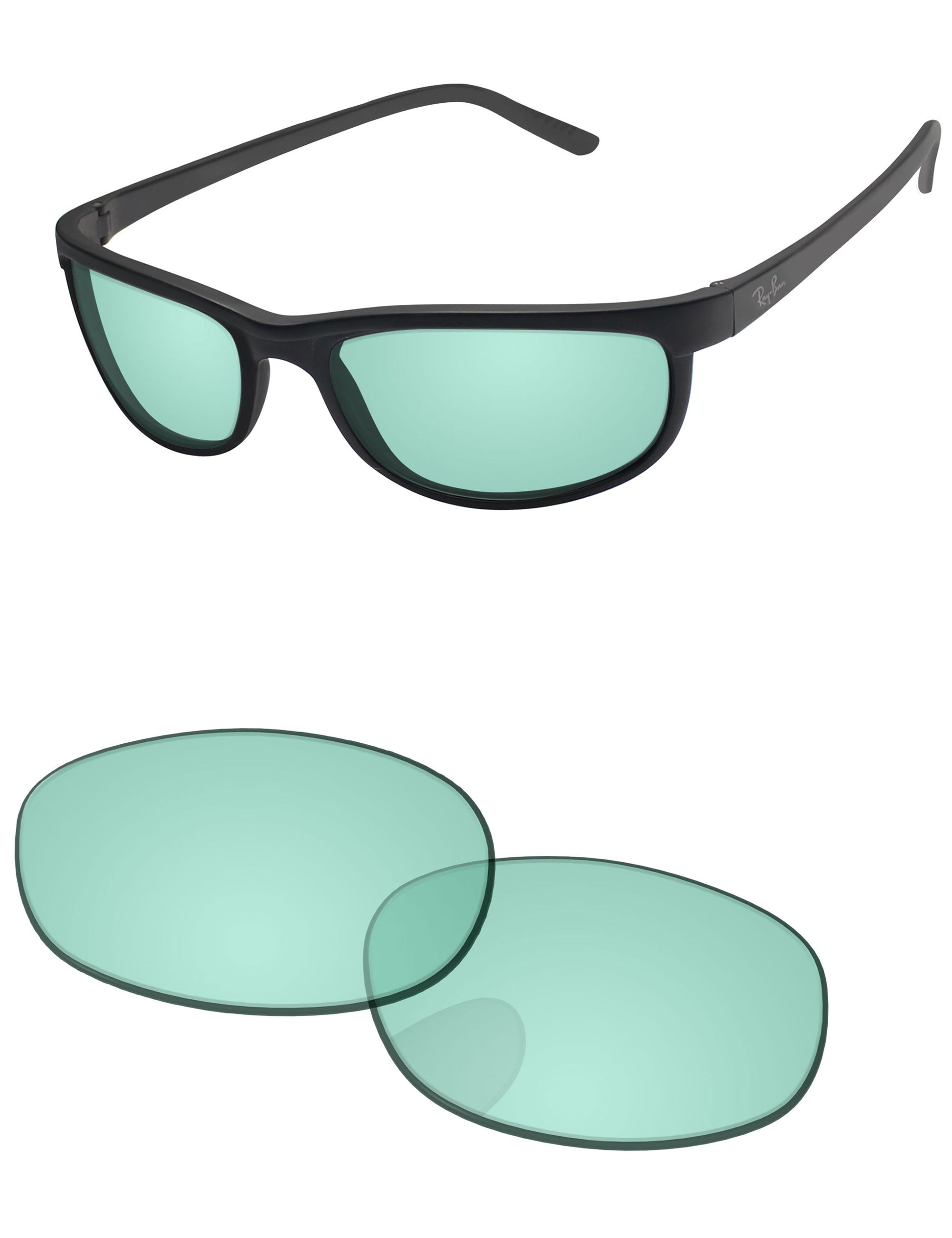 Replacement Lenses for Ray-Ban Chromance RB3671CH 60mm