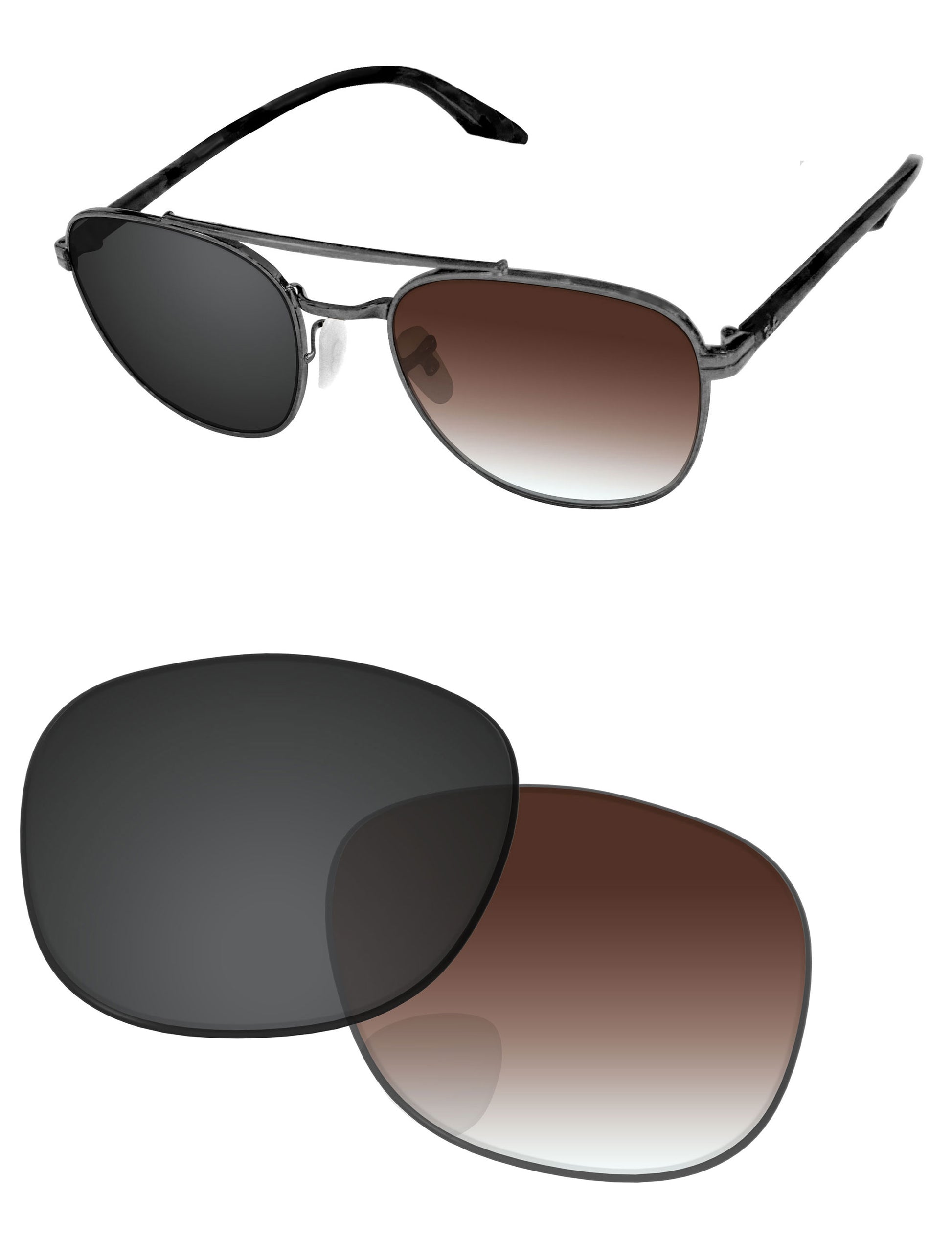 Brown Gradient Gray Photochromic-Standard