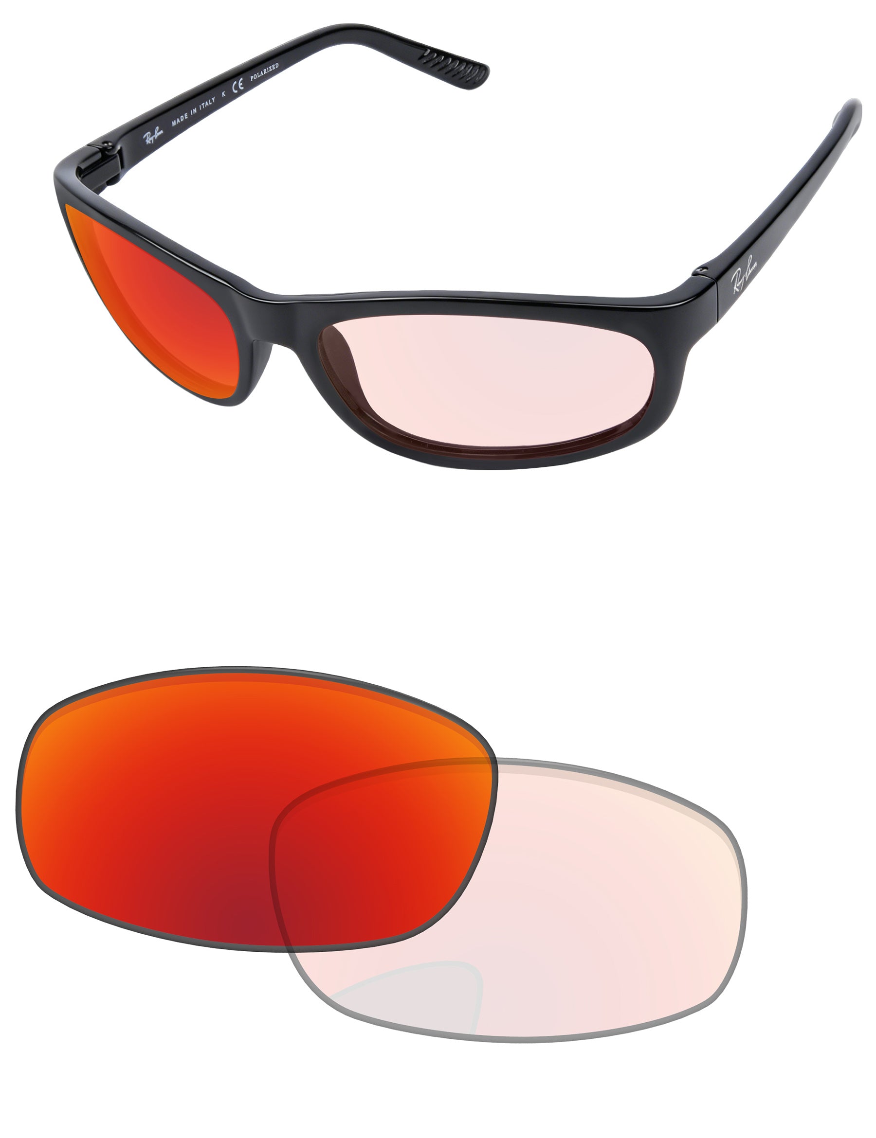 Adapt Red Shield Photochromic-Pro+