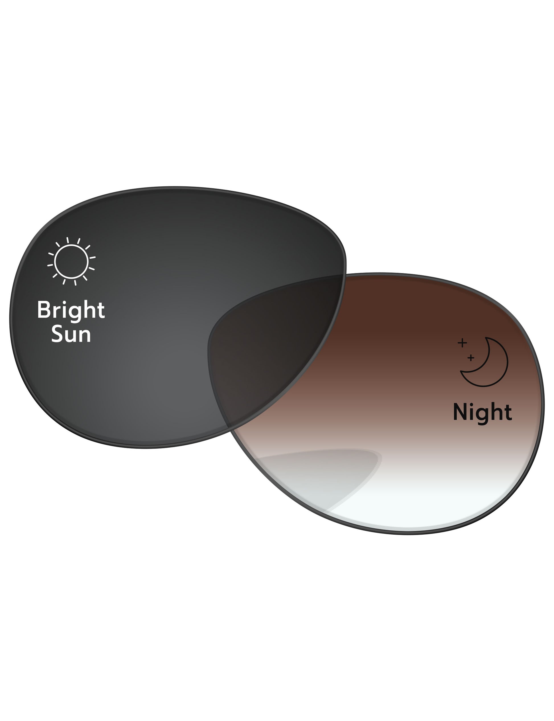 Brown Gradient Gray Photochromic-Standard