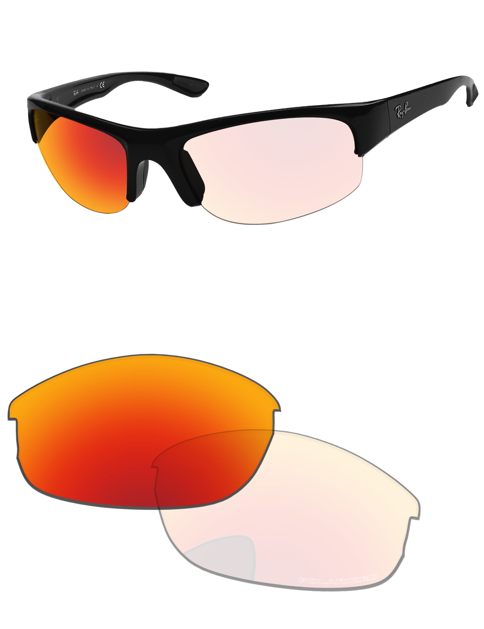 Adapt Red Shield Photochromic-Pro+