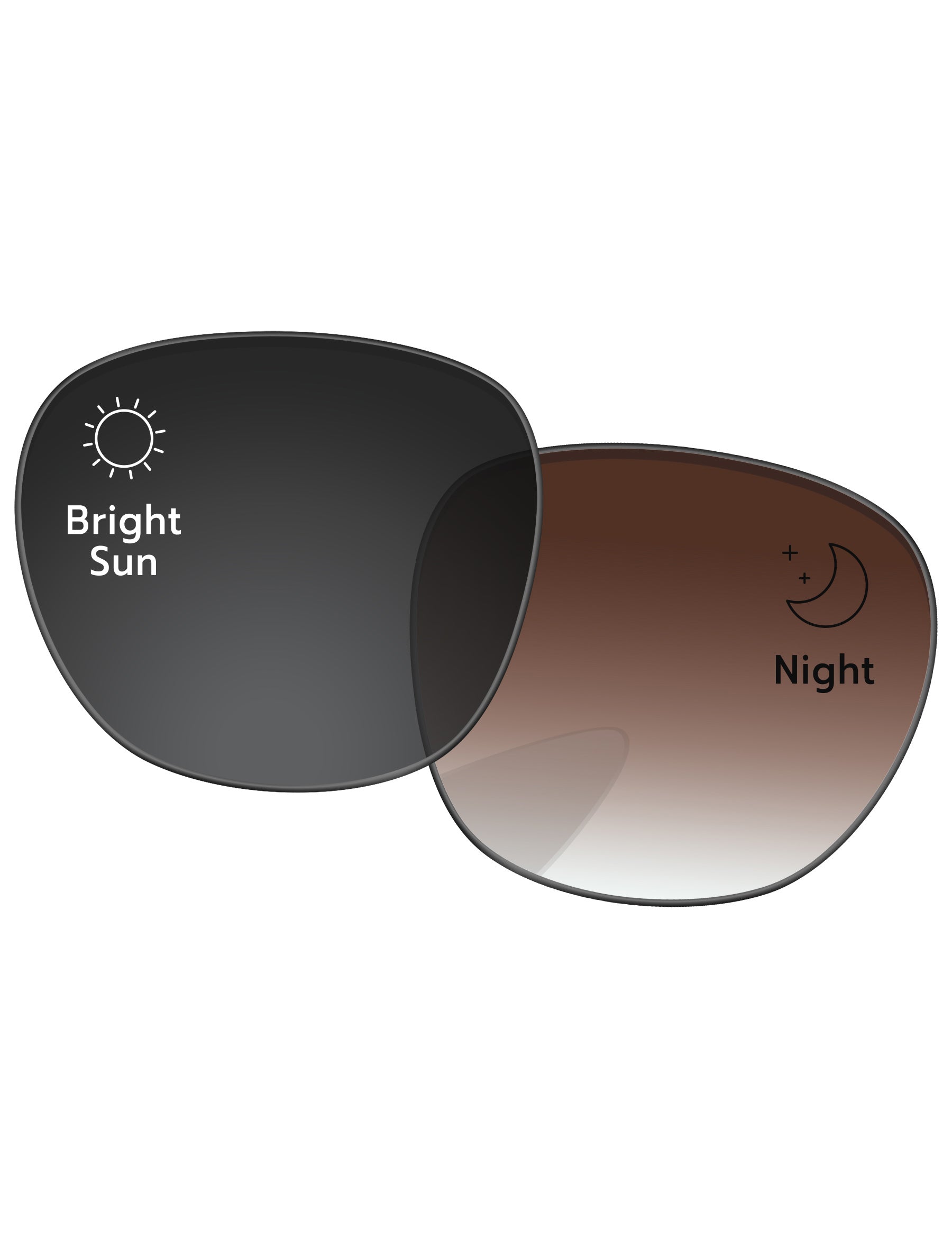 Brown Gradient Gray Photochromic-Standard