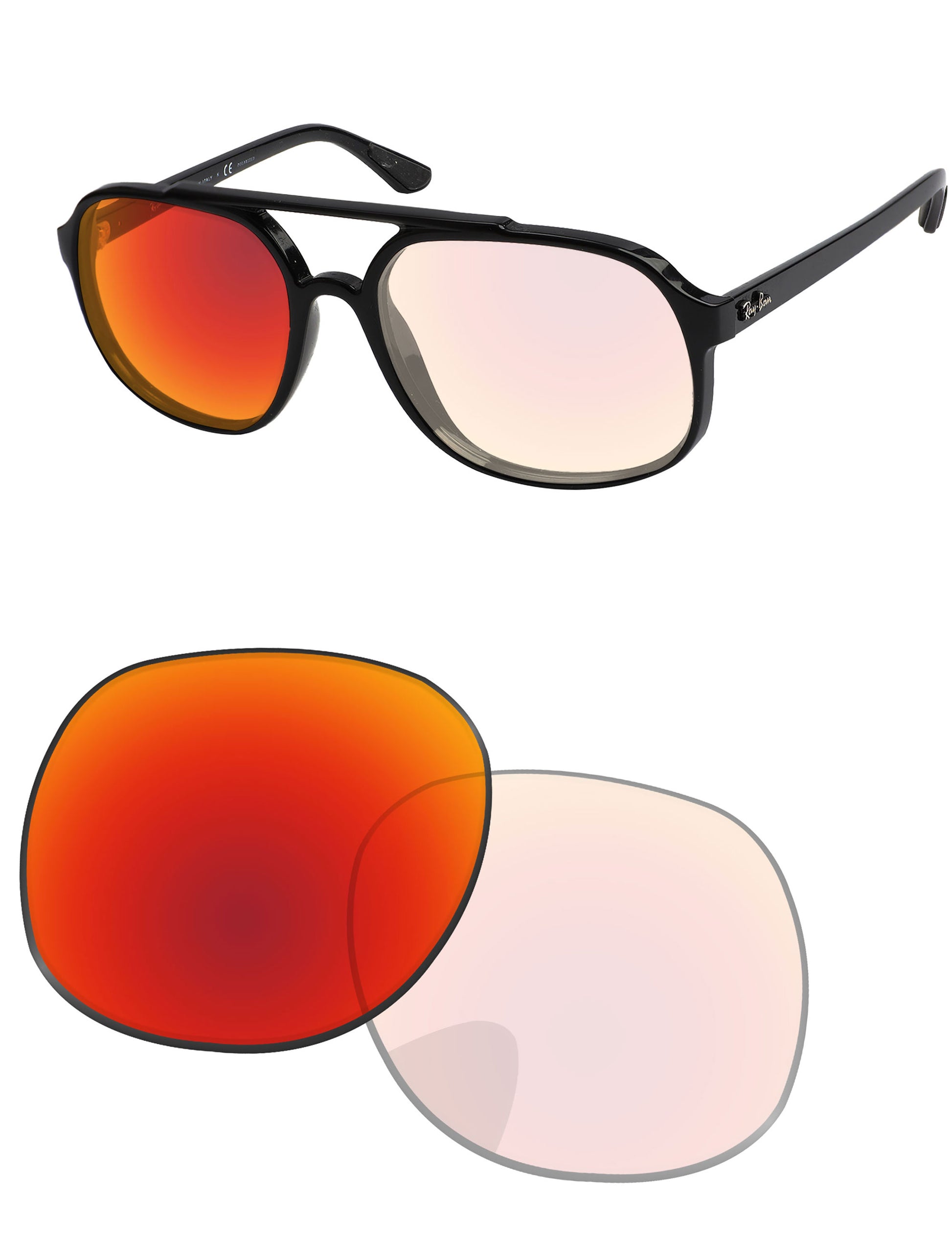 Adapt Red Shield Photochromic-Pro+