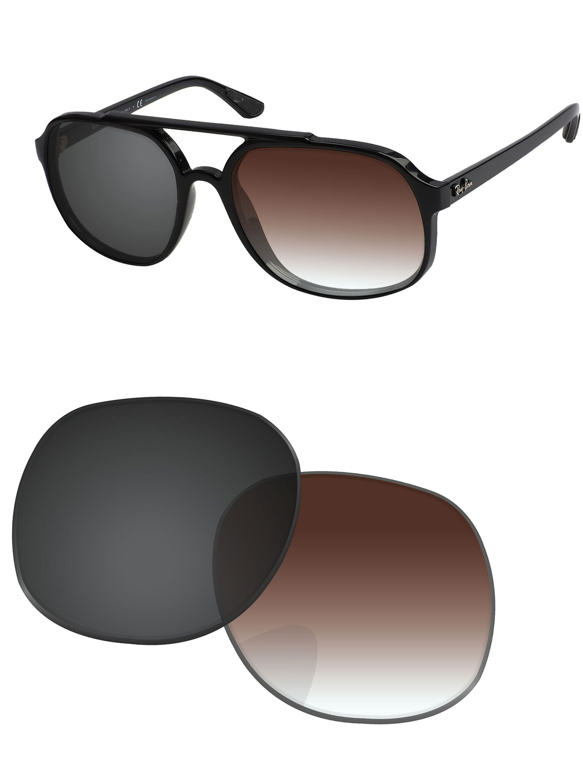 Brown Gradient Gray Photochromic-Standard