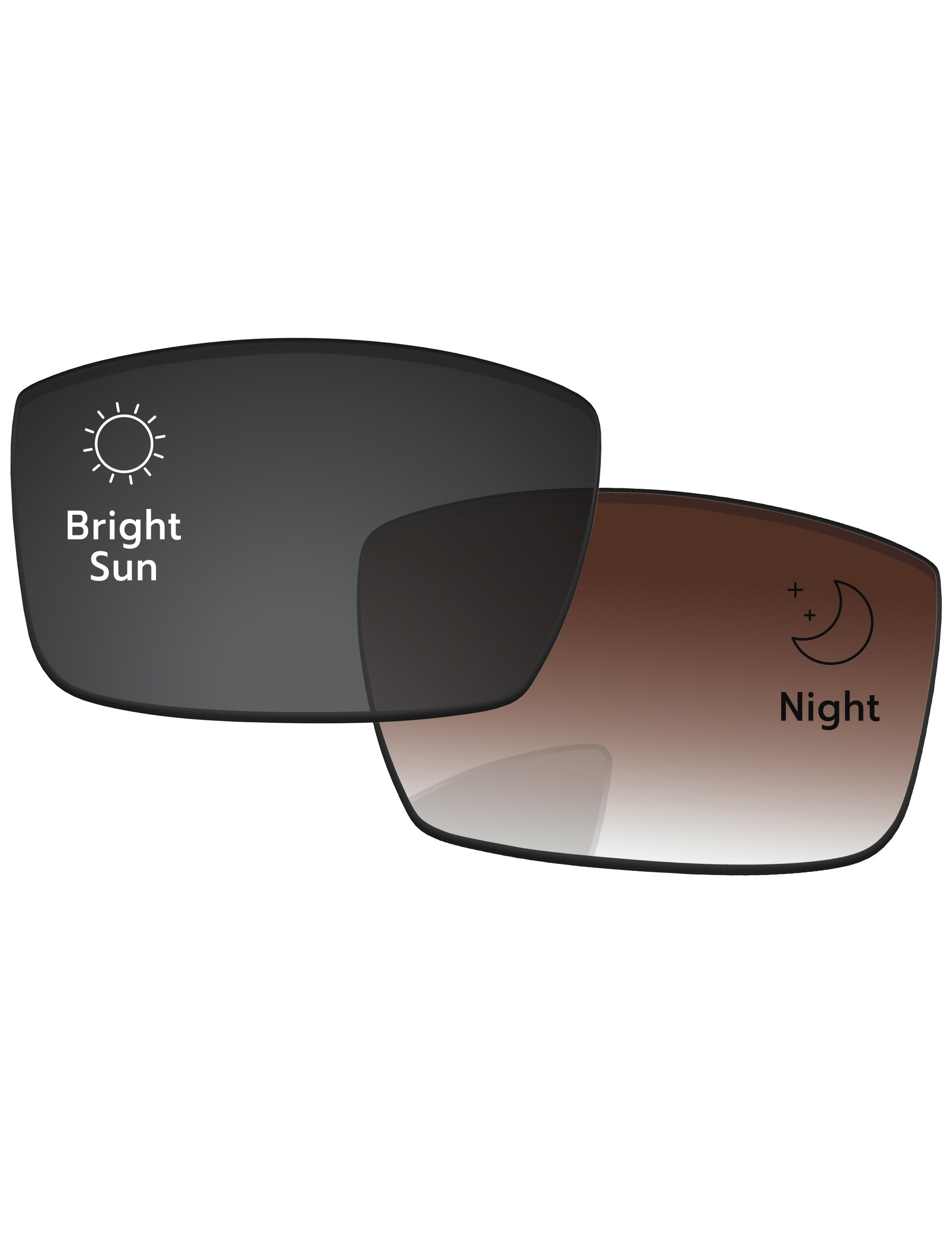 Brown Gradient Gray Photochromic-Standard