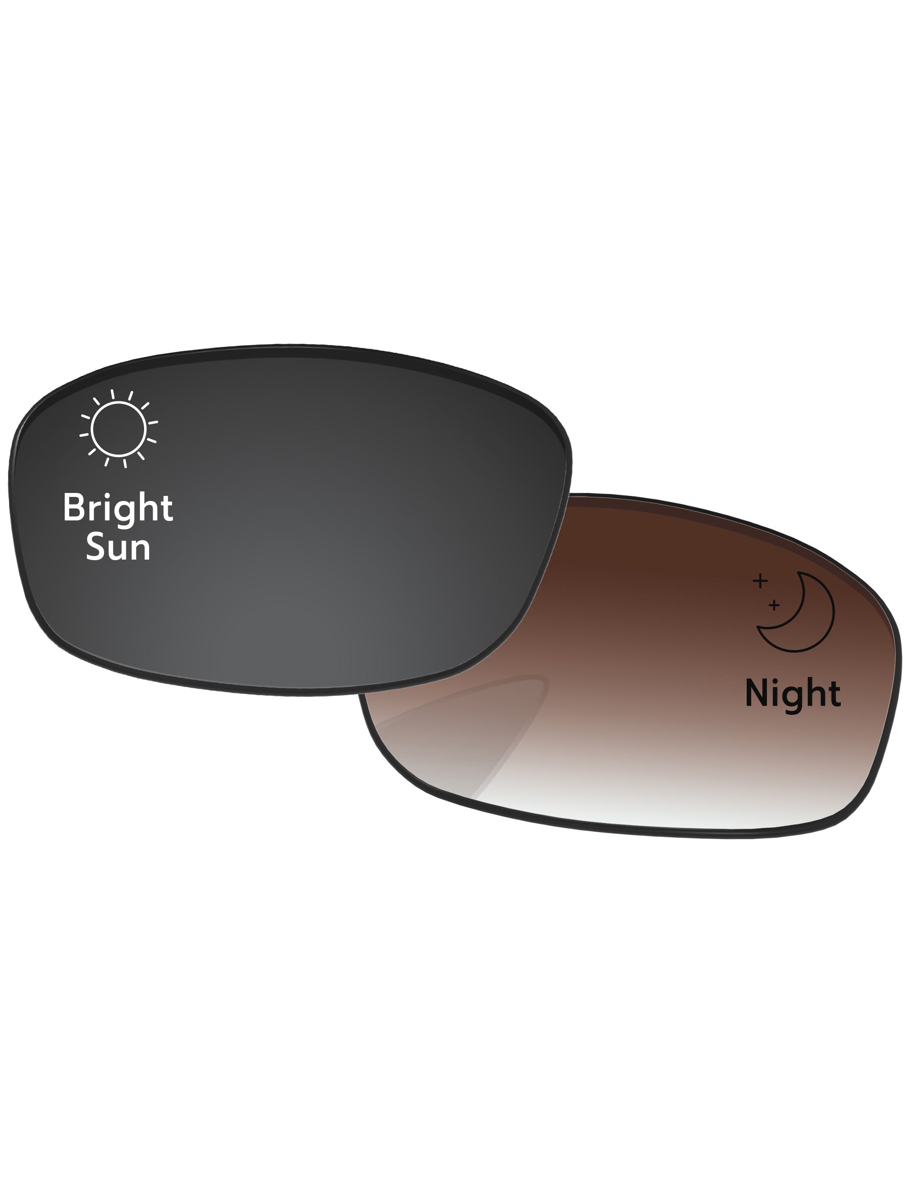 Brown Gradient Gray Photochromic-Standard