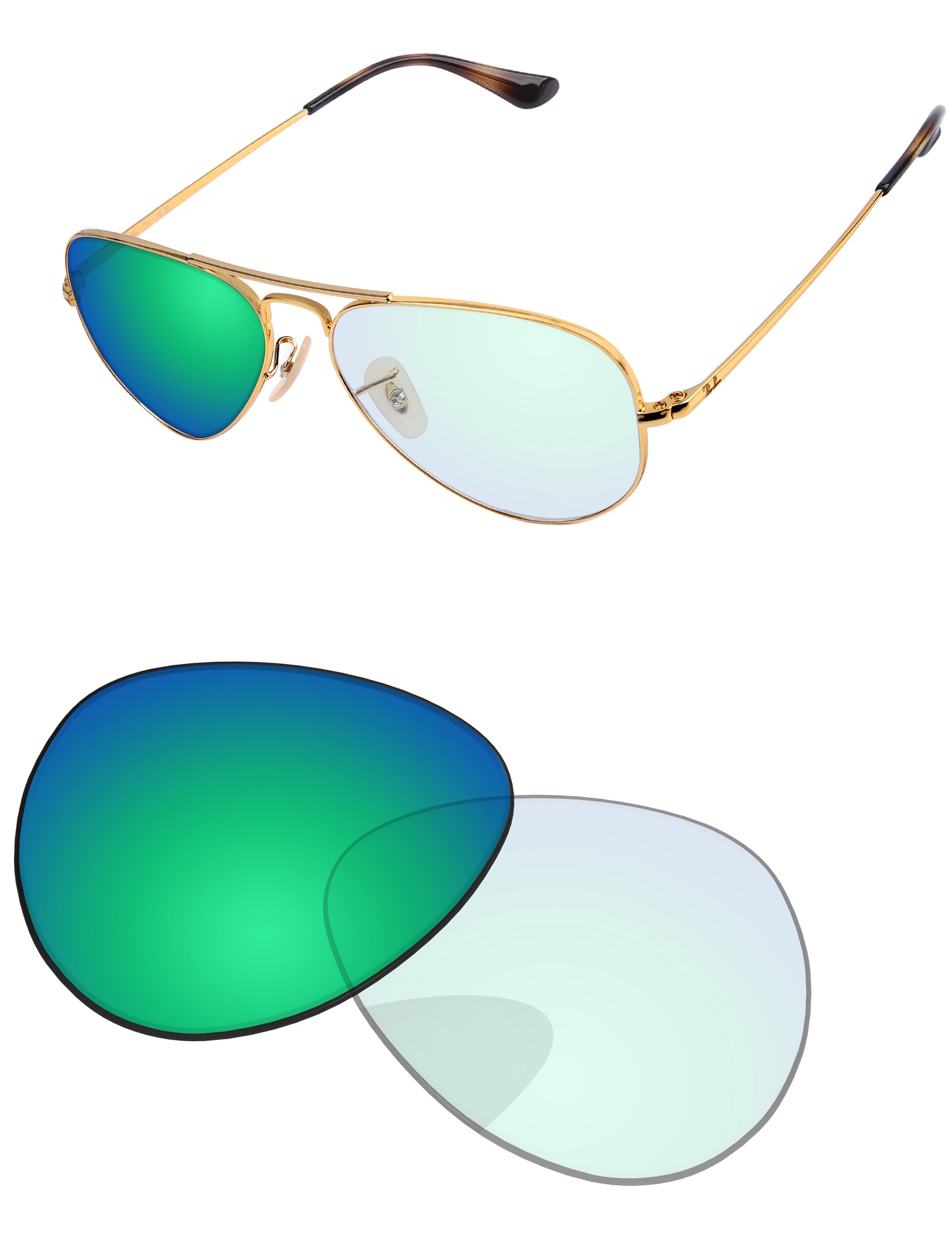 Adapt Green Shield Photochromic-Pro+