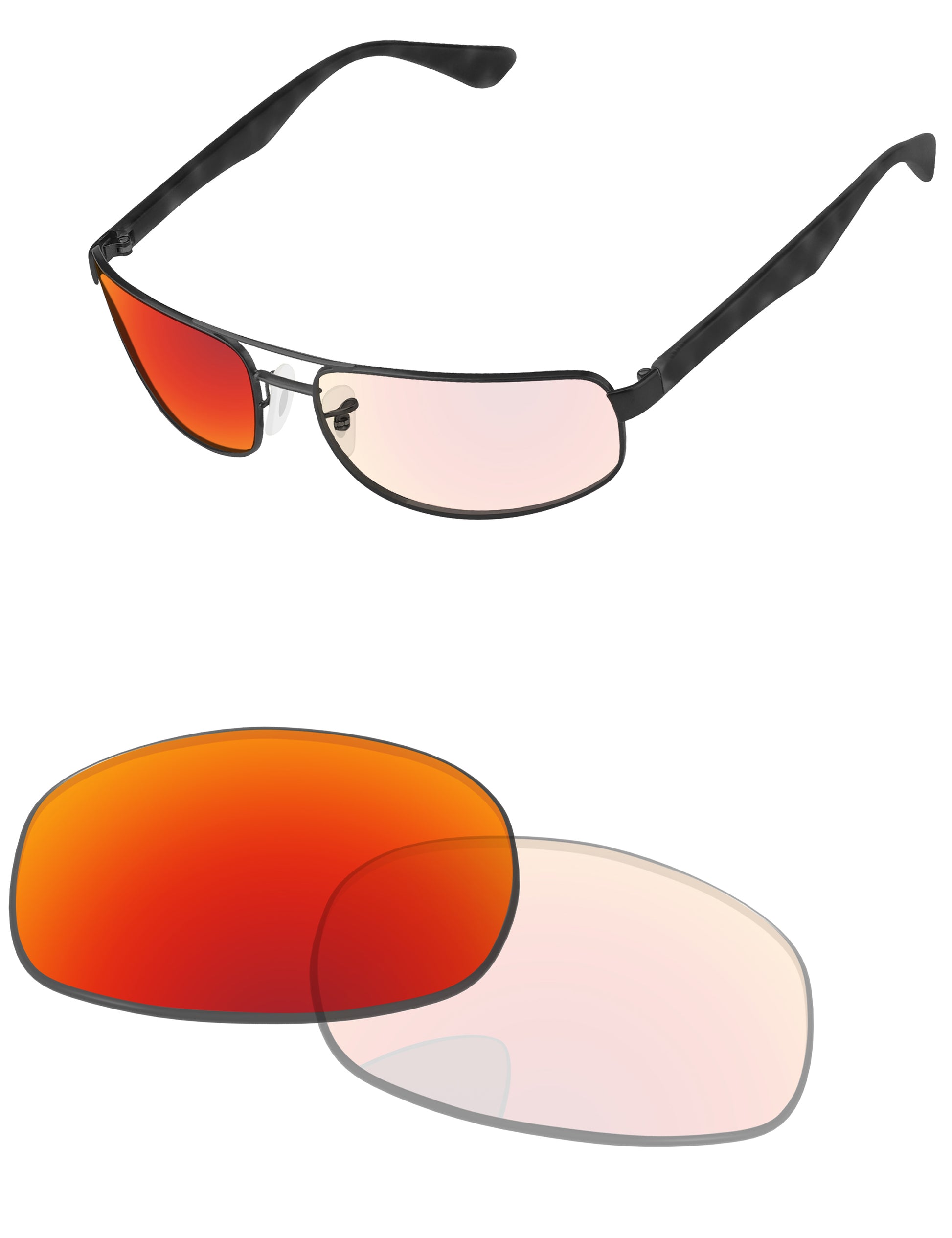 Adapt Red Shield Photochromic-Pro+