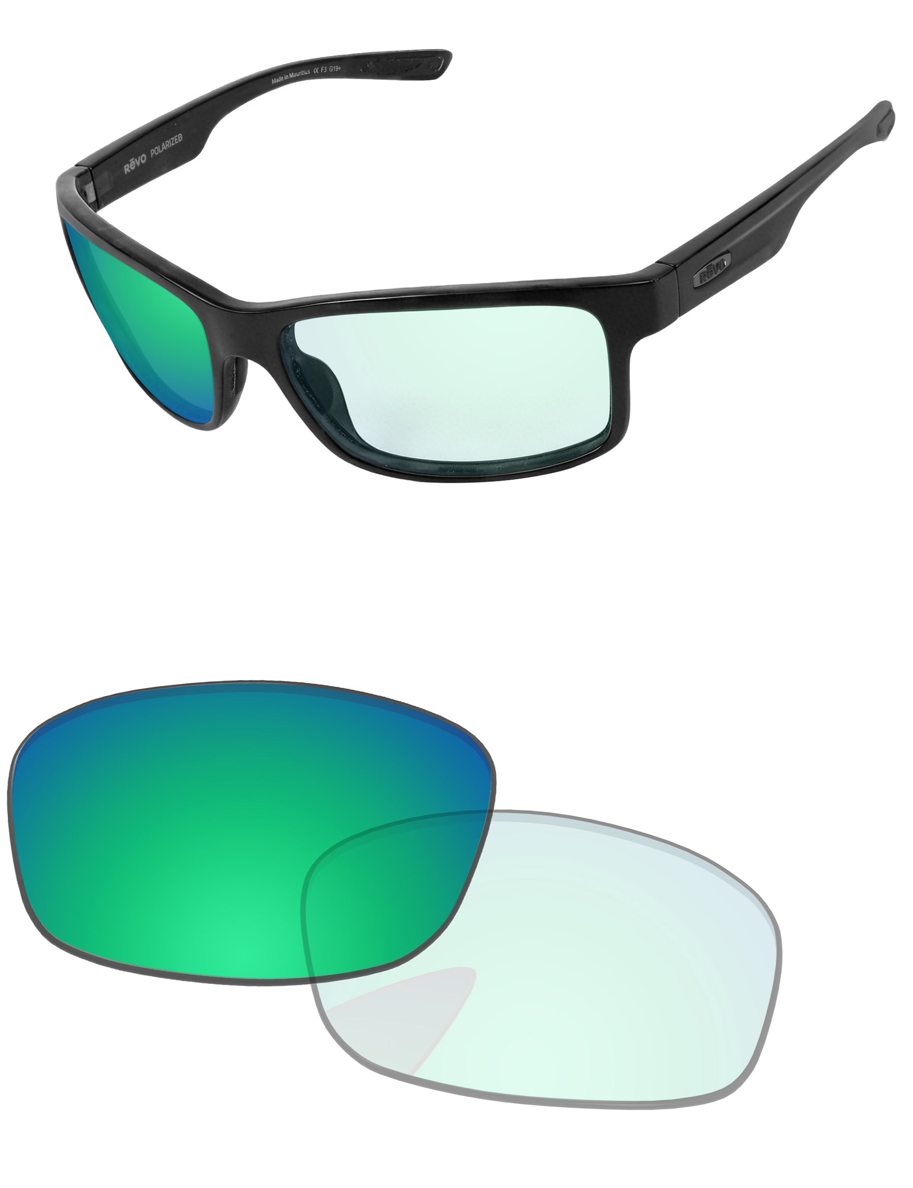 Adapt Green Shield Photochromic-Pro+