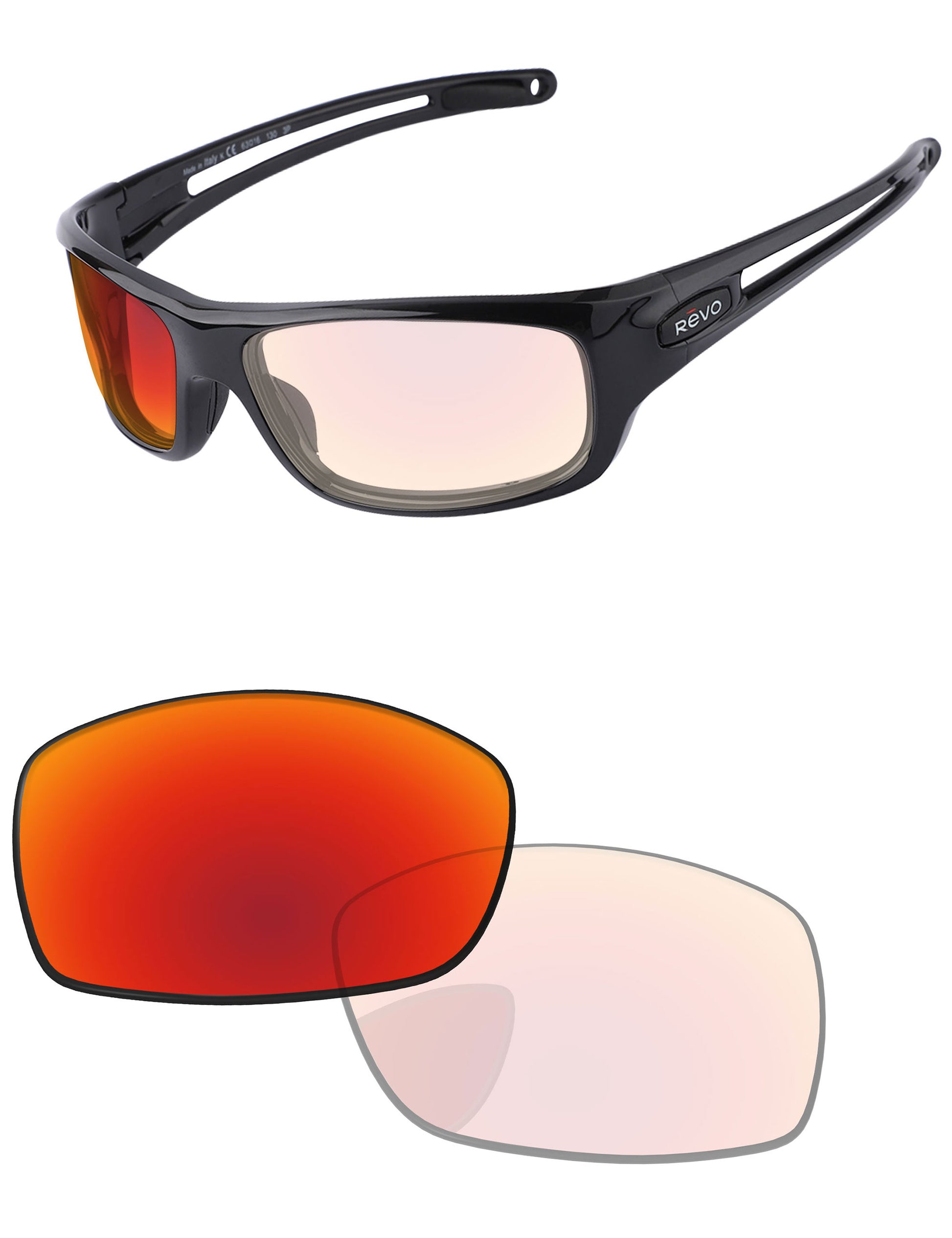 Adapt Red Shield Photochromic-Pro+