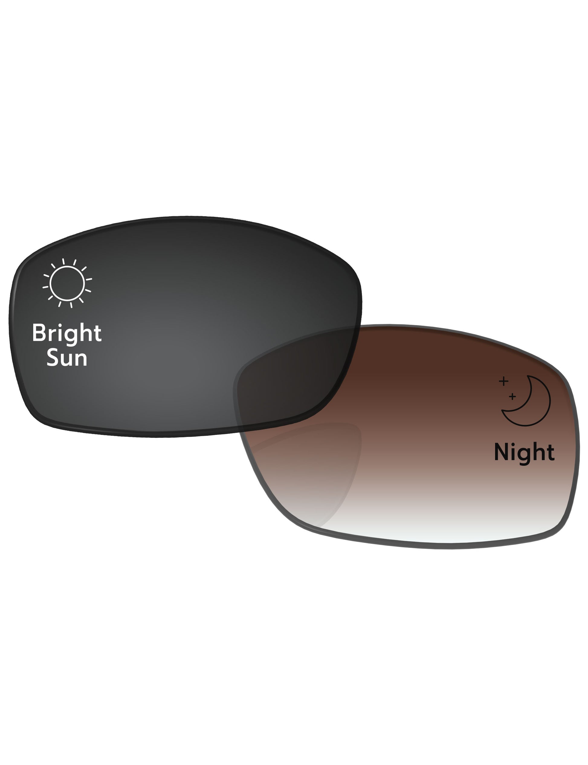 Brown Gradient Gray Photochromic-Standard