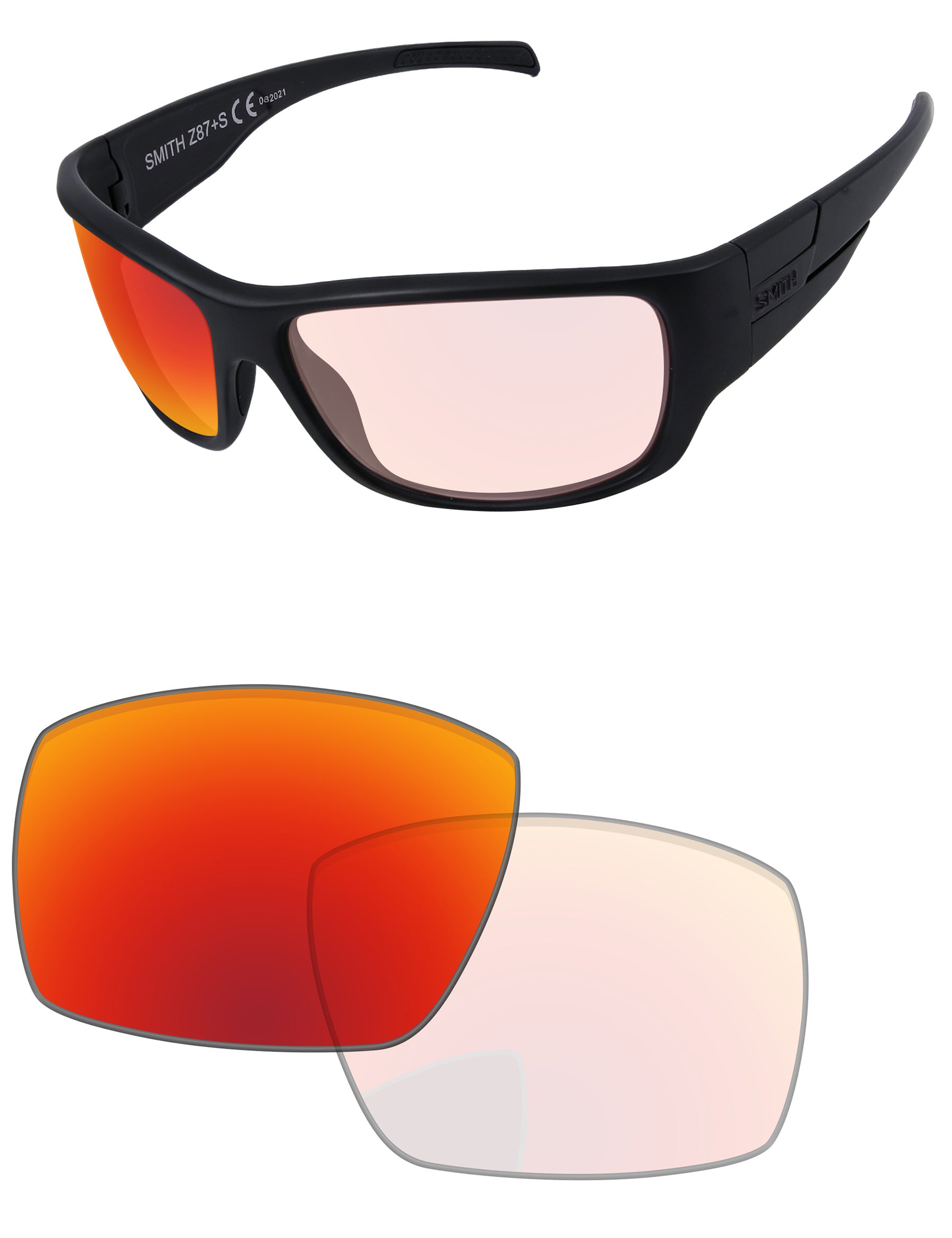 Adapt Red Shield Photochromic-Pro+