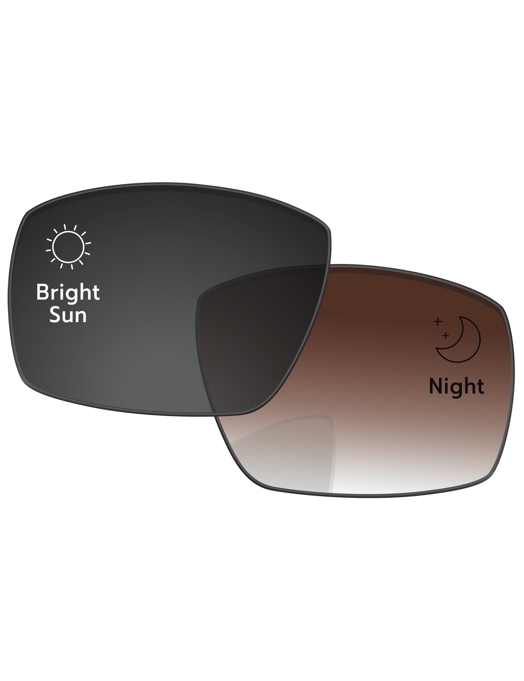 Brown Gradient Gray Photochromic-Standard