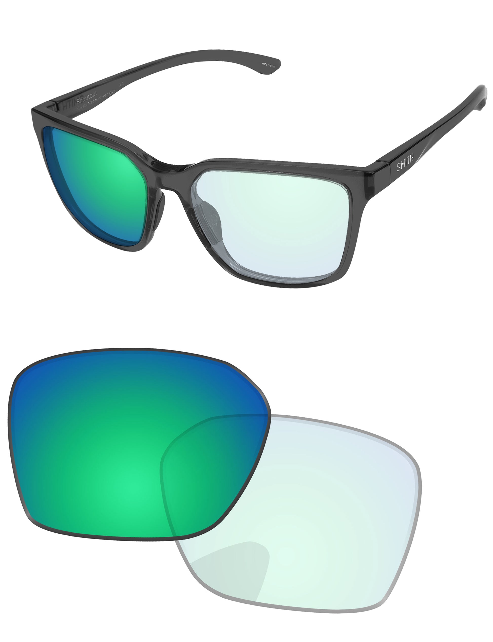 Adapt Green Shield Photochromic-Pro+