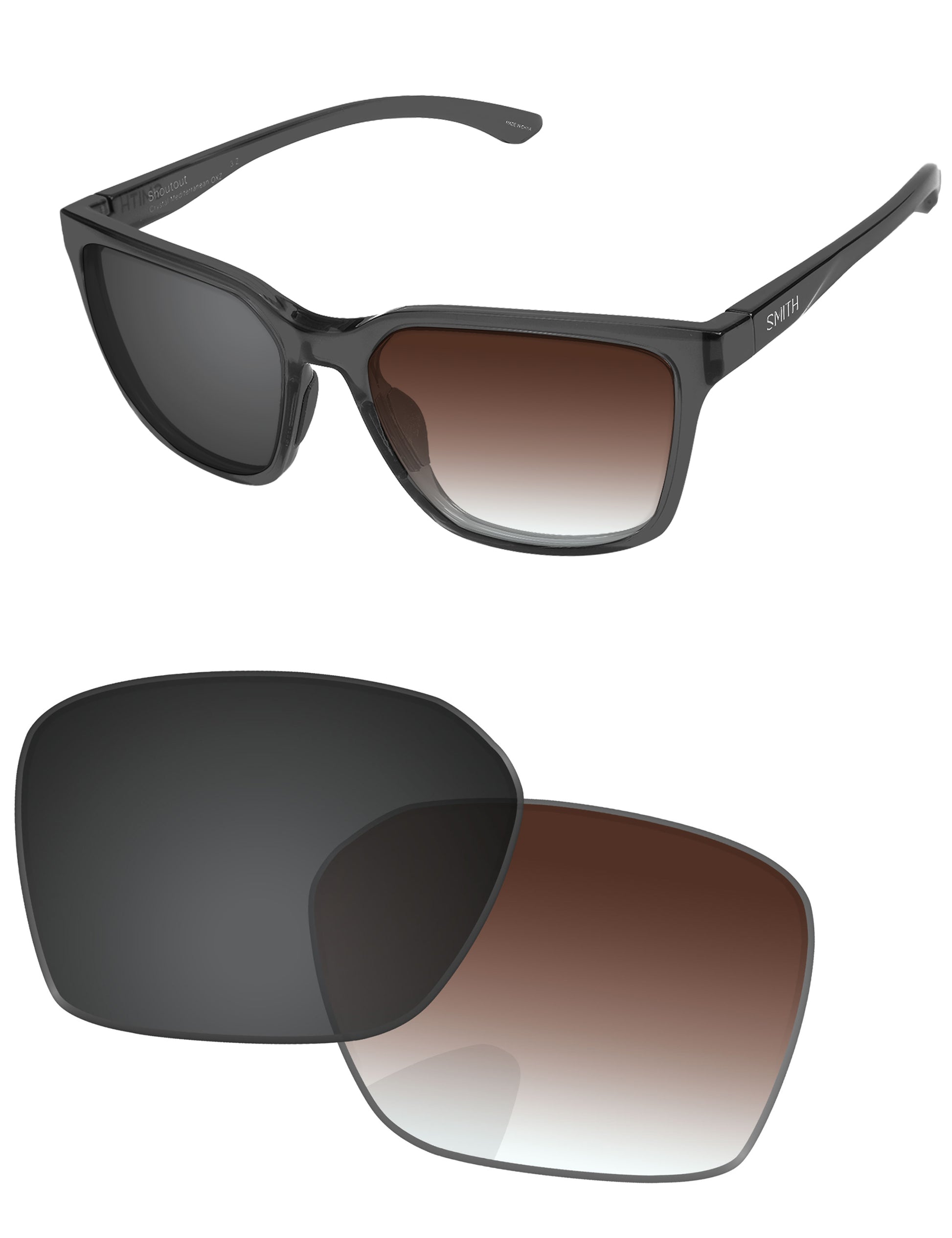 Brown Gradient Gray Photochromic-Standard