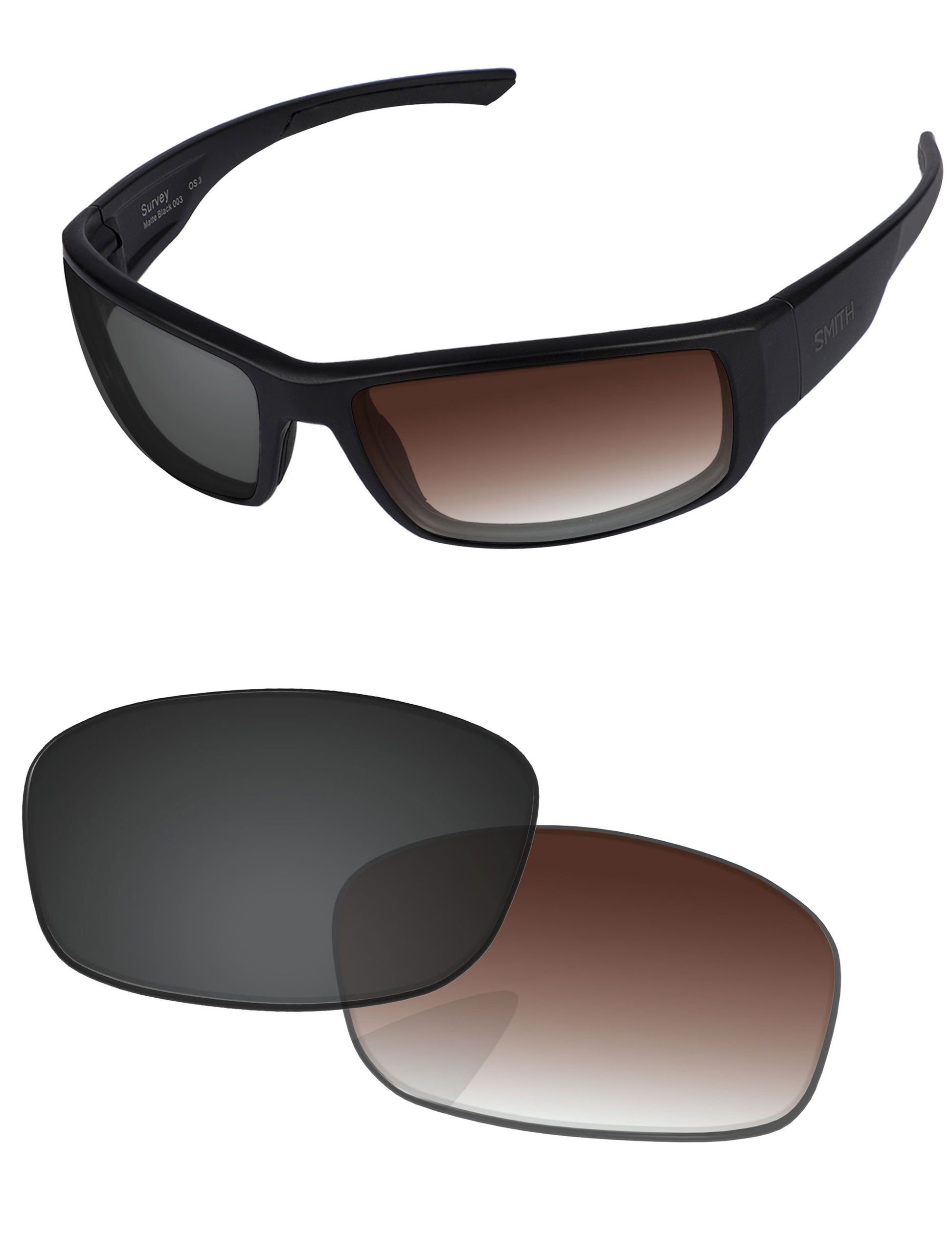 Brown Gradient Gray Photochromic-Standard