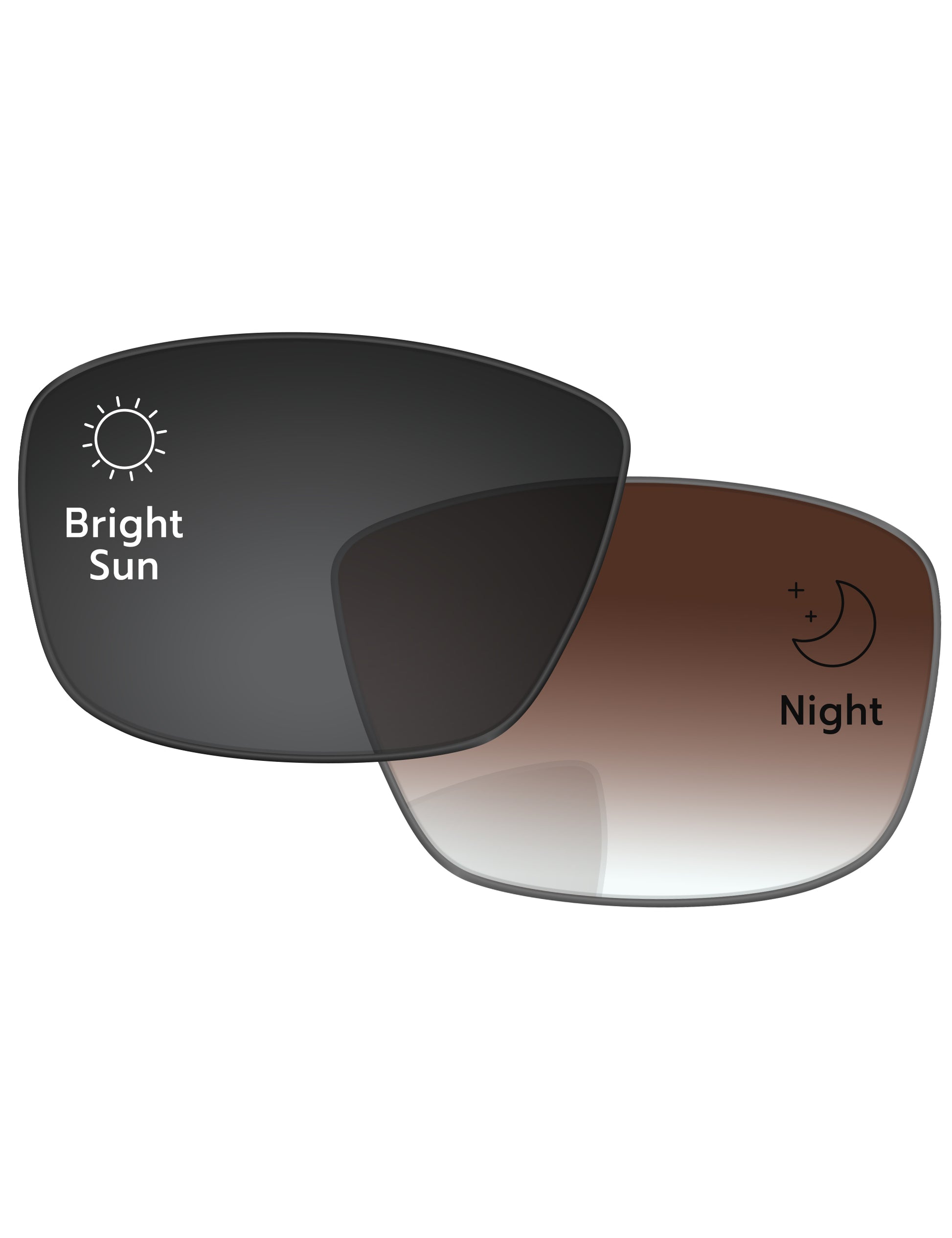 Brown Gradient Gray Photochromic-Standard