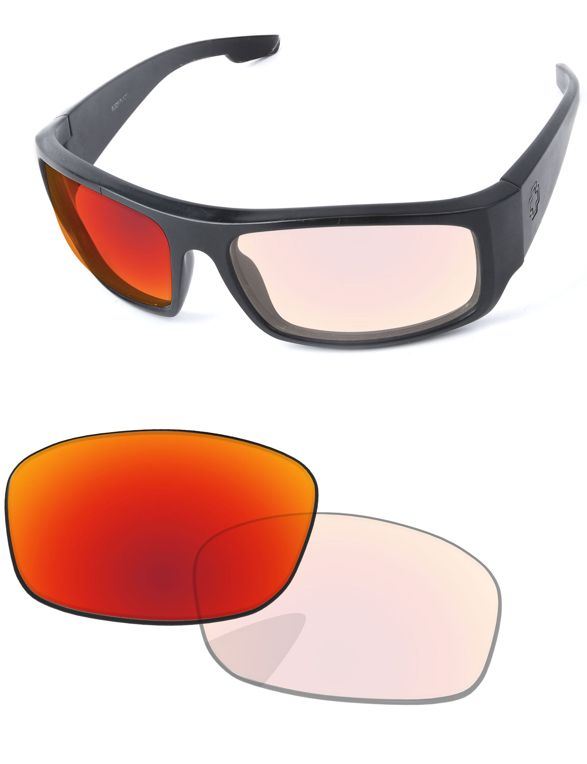 Adapt Red Shield Photochromic-Pro+