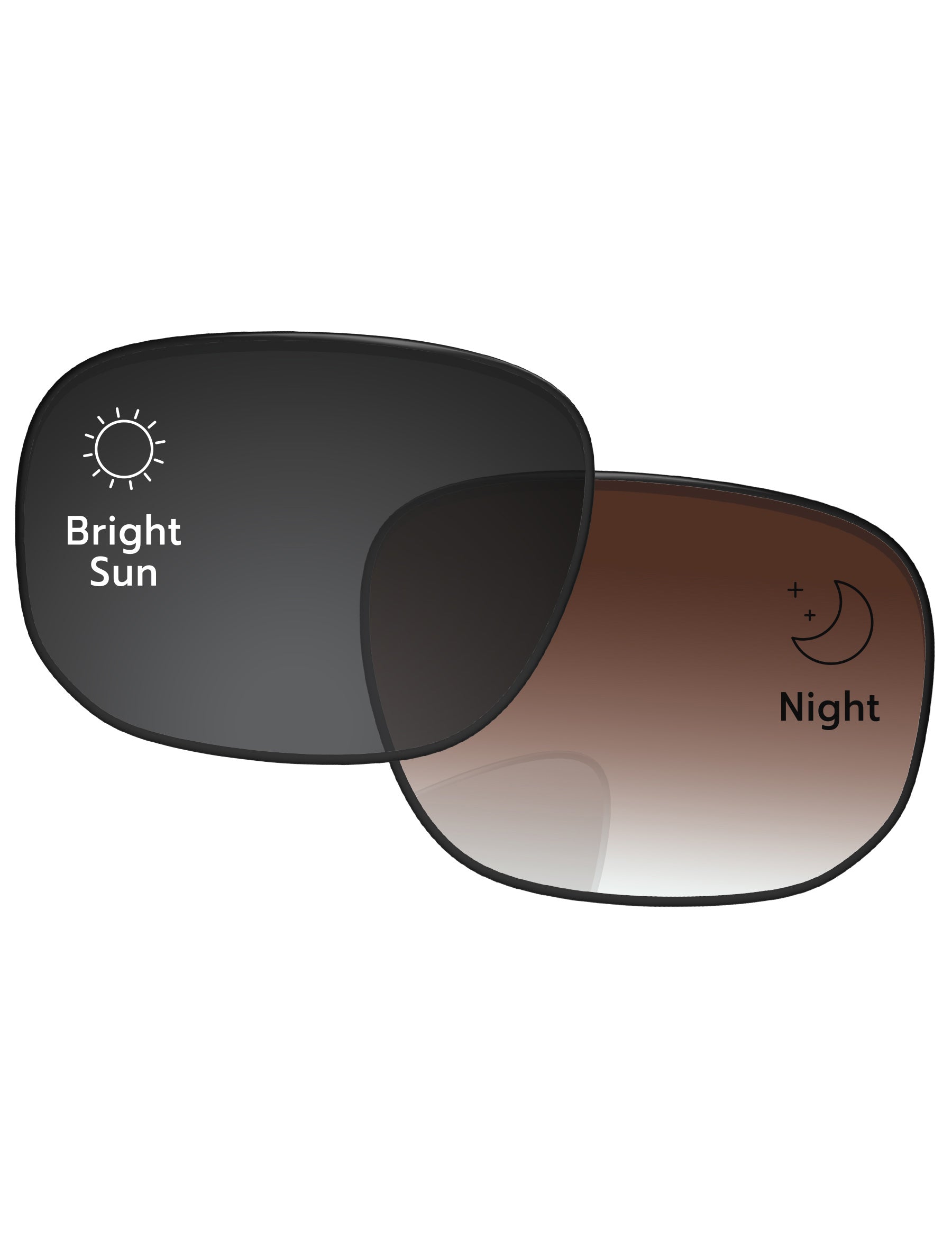 Brown Gradient Gray Photochromic-Standard
