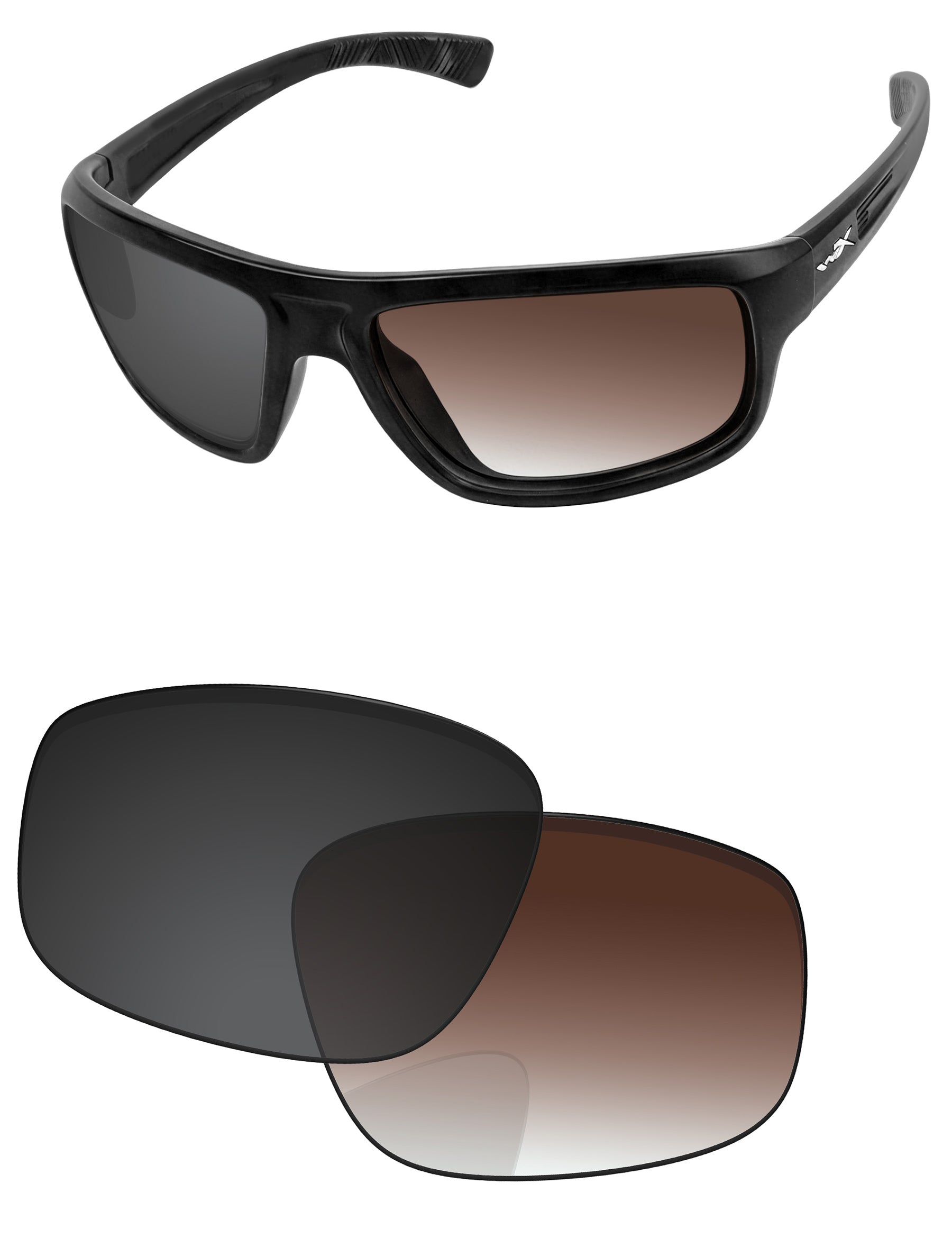 Brown Gradient Gray Photochromic-Standard