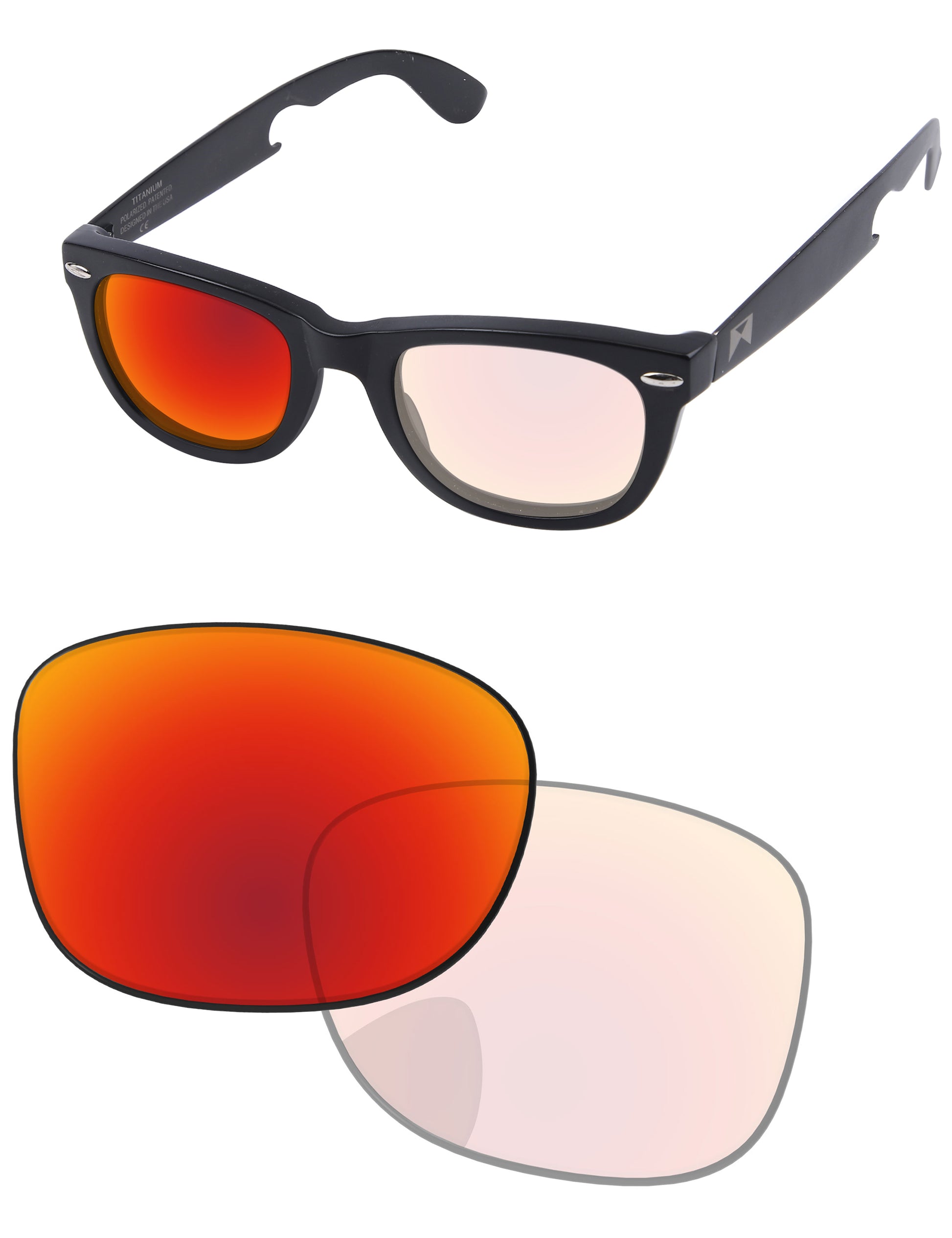 Adapt Red Shield Photochromic-Pro+