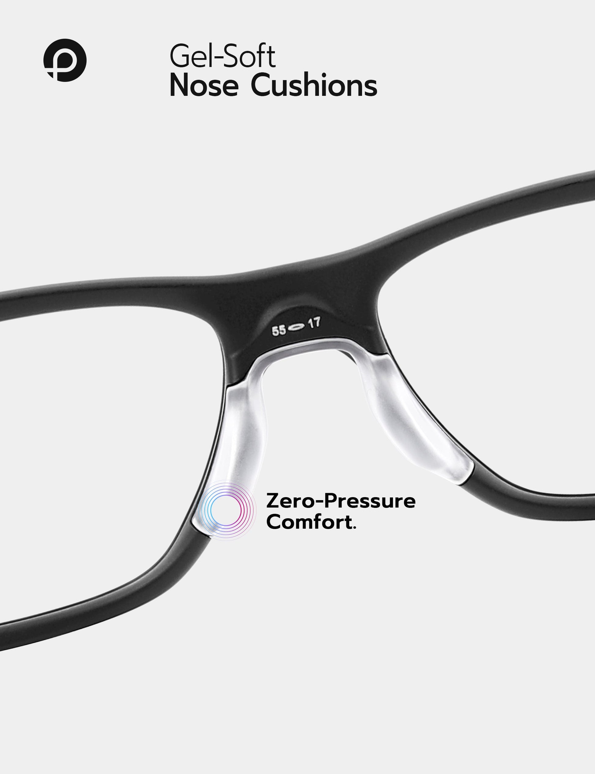 Clear-Asian Fit Large