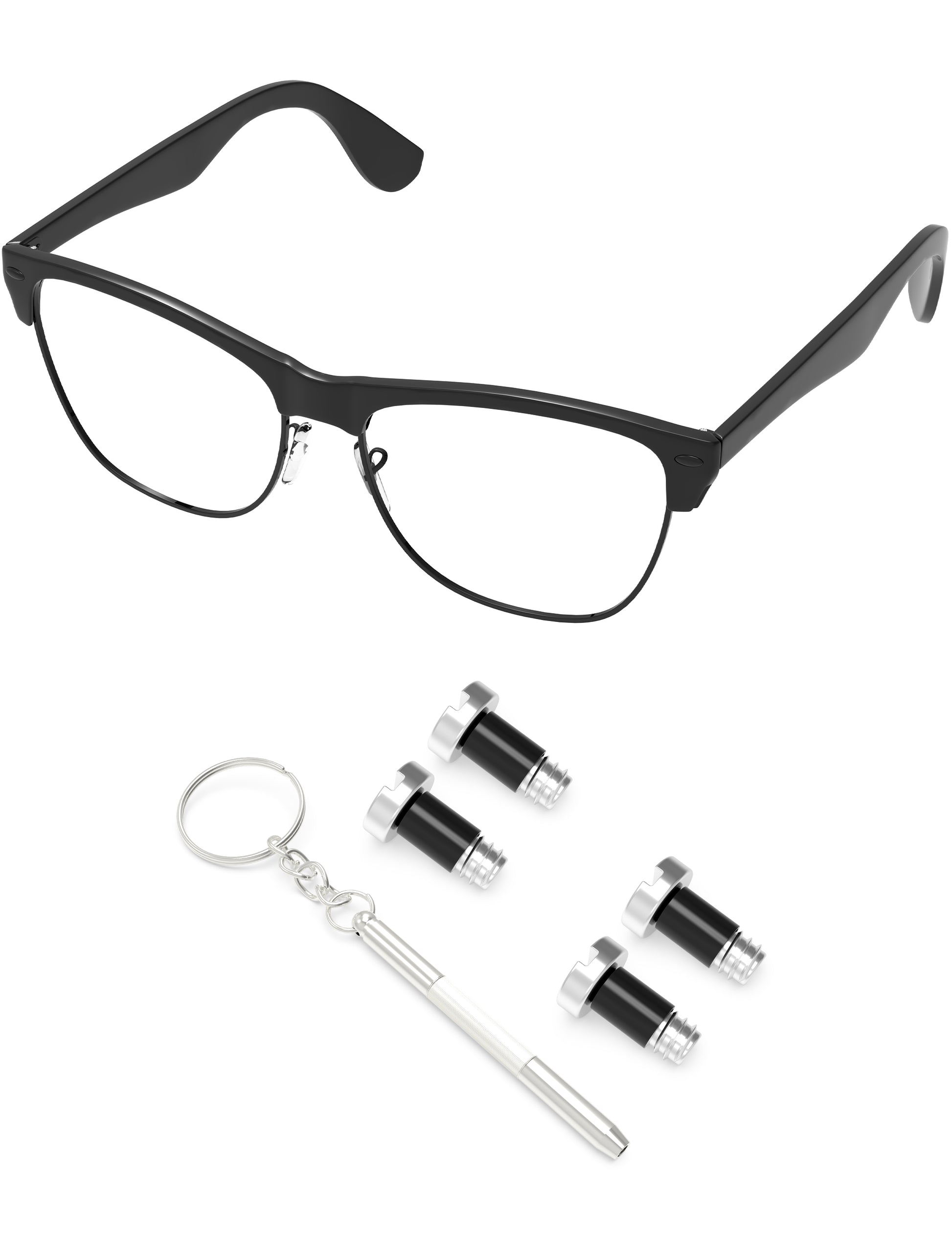 Silver-Flat Slotted-2.0x1.4x2.6