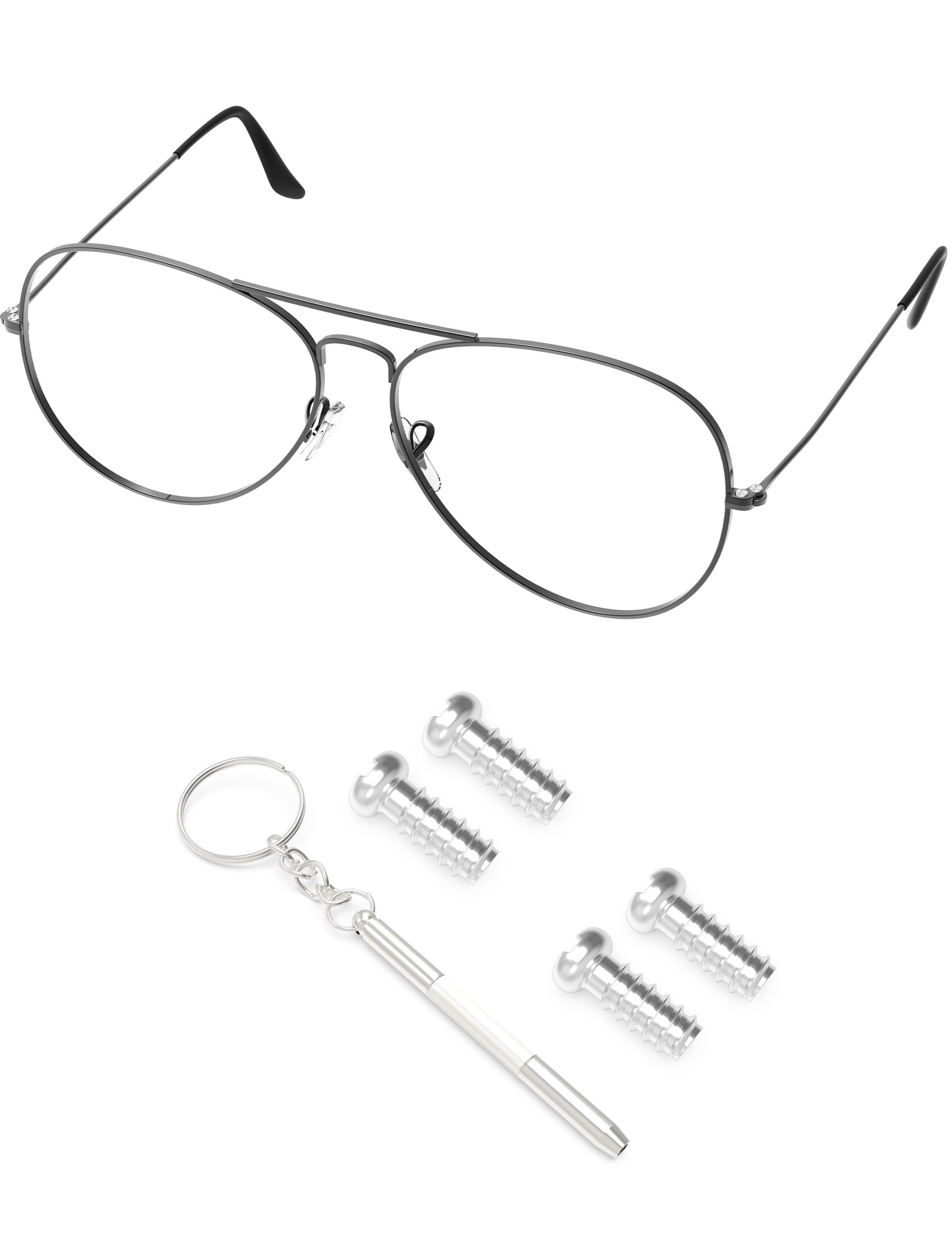 Silver-Flat Phillips-2.0x1.4x2.8