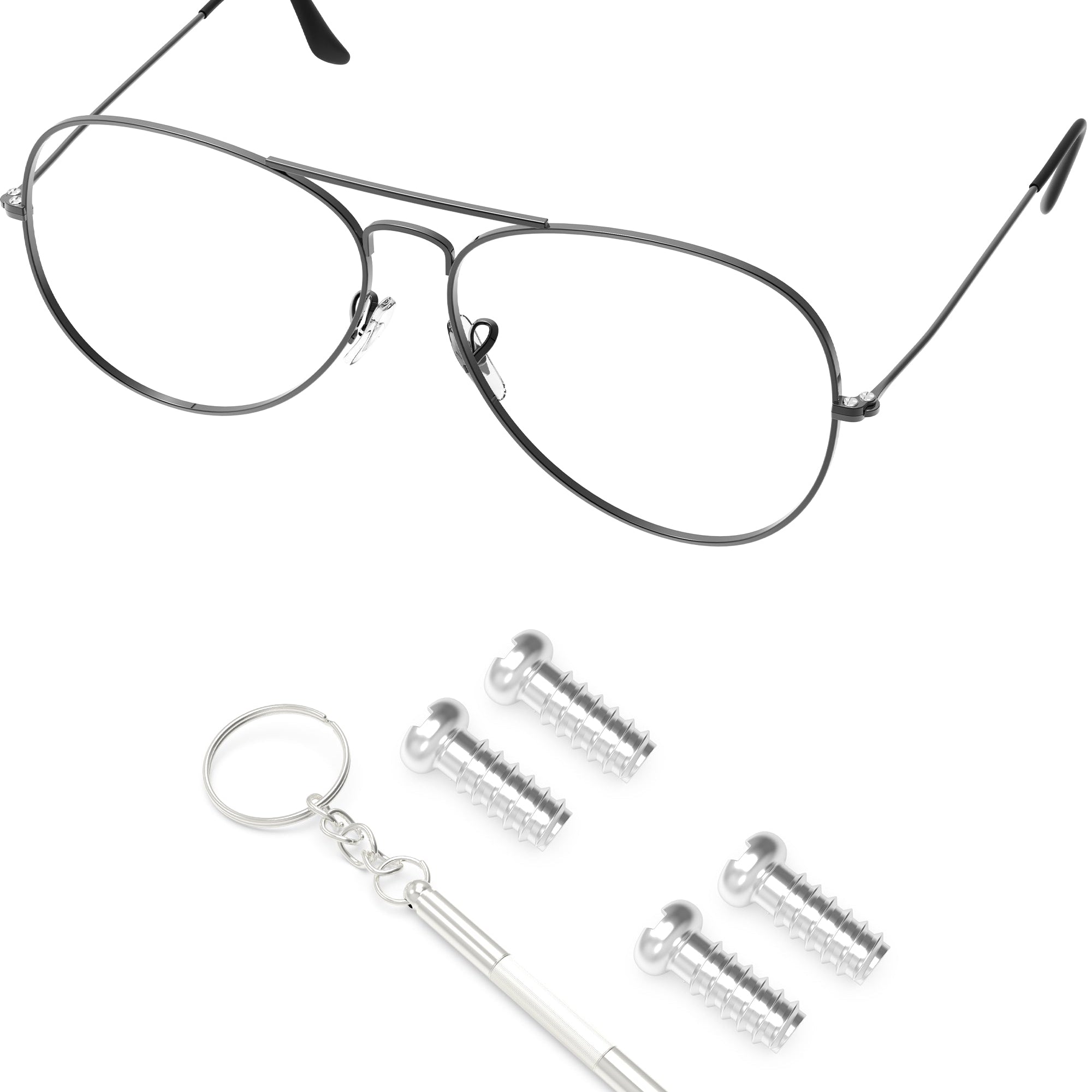 Silver-Flat Phillips-2.0x1.4x2.8