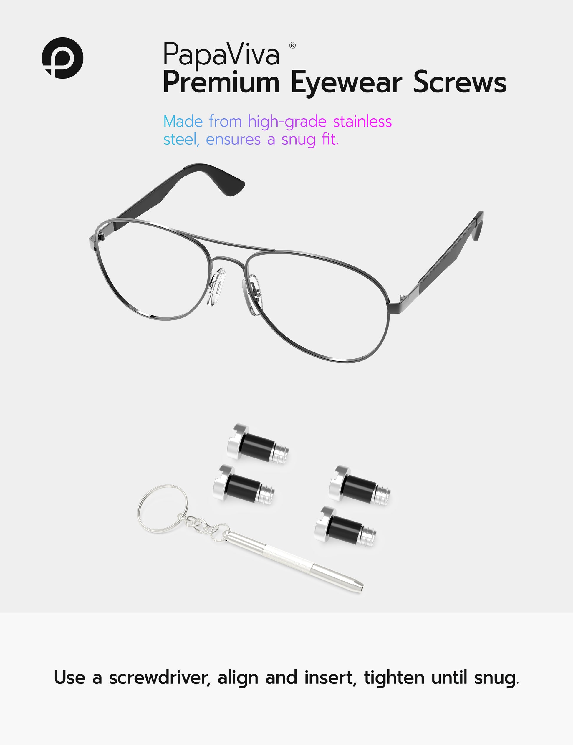 Silver-Flat Slotted-2.0x1.4x3.0