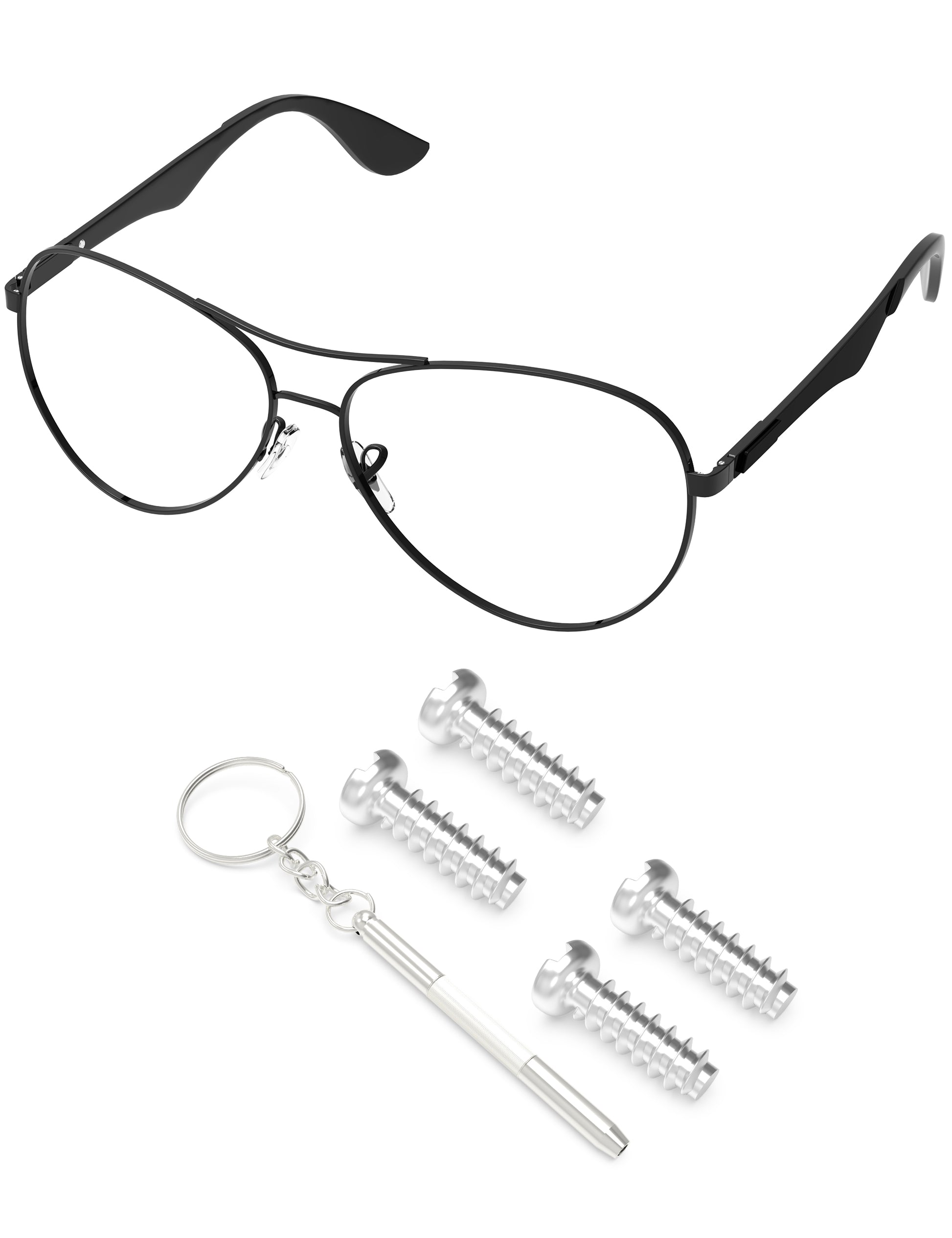 Silver-Flat Phillips-2.0x1.4x3.2