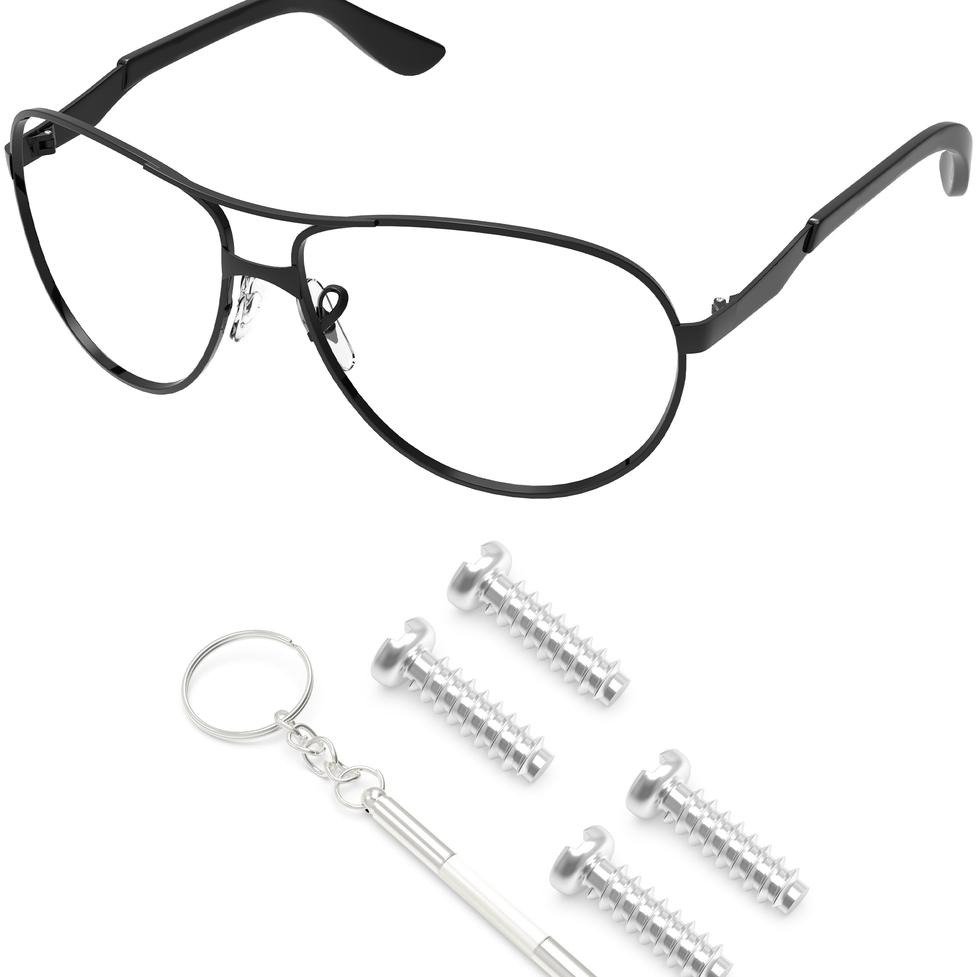 Silver-Flat Phillips-2.0x1.4x3.4