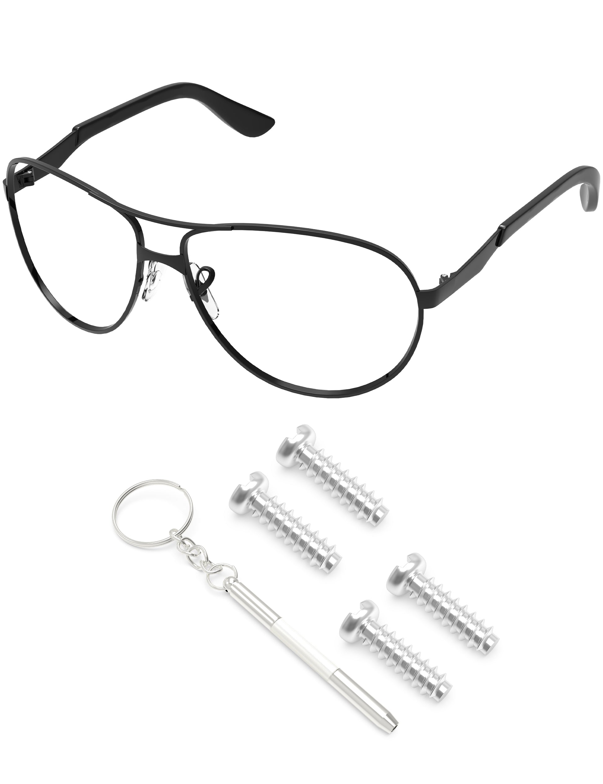 Silver-Flat Phillips-2.0x1.4x3.4