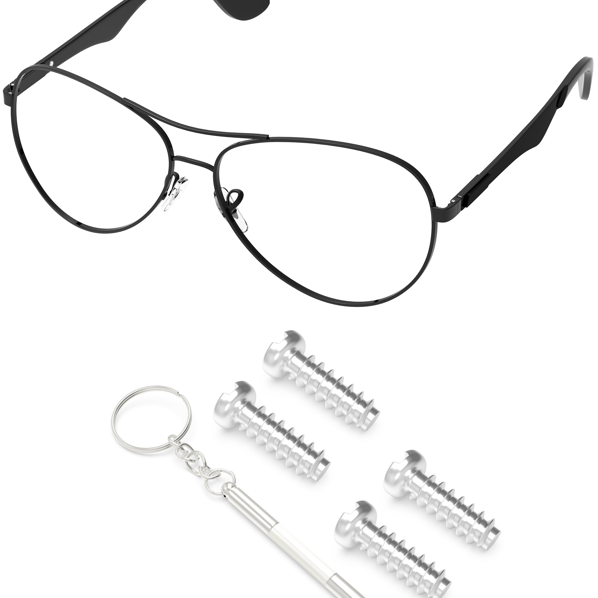 Silver-Flat Phillips-2.0x1.4x3.6