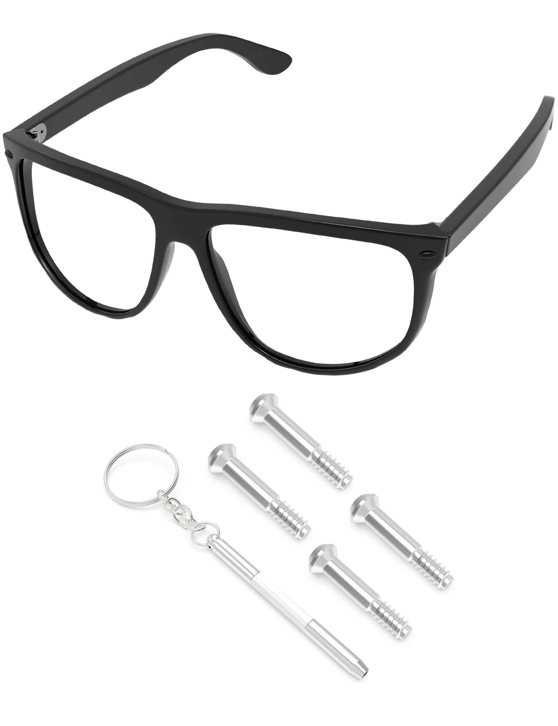 Silver-Flat Slotted-1.8x1.4x5.0