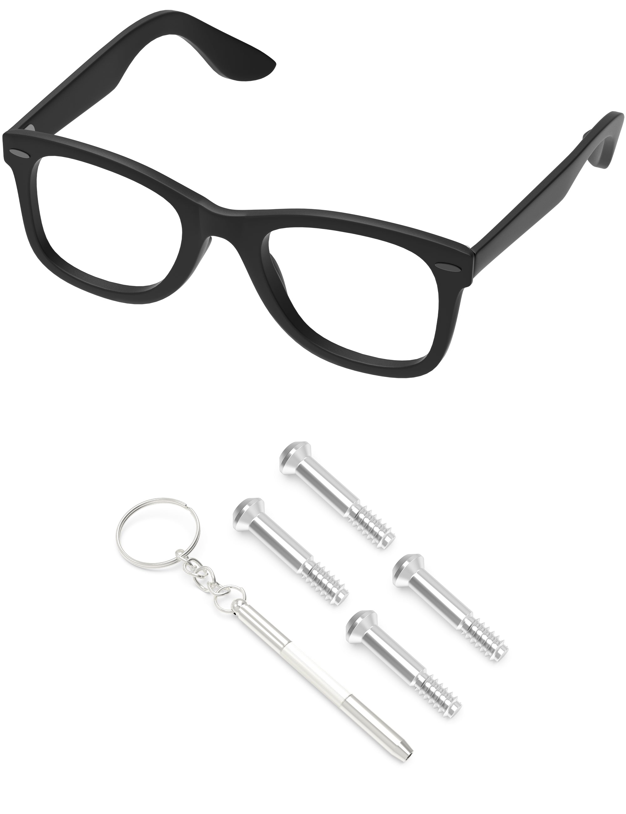 Silver-Flat Slotted-2.0x1.4×6.0