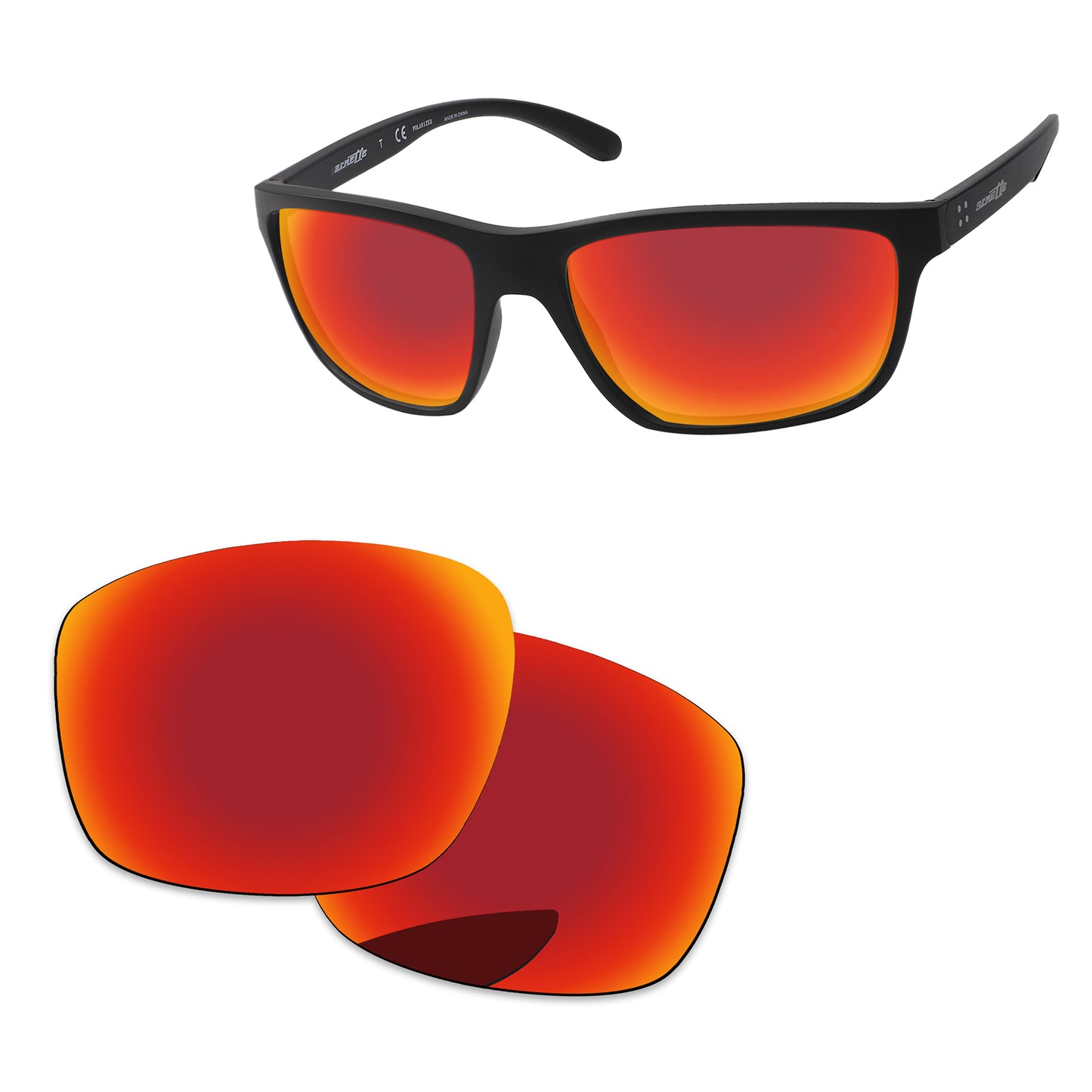 Replacement Lenses for Arnette Booger AN4234