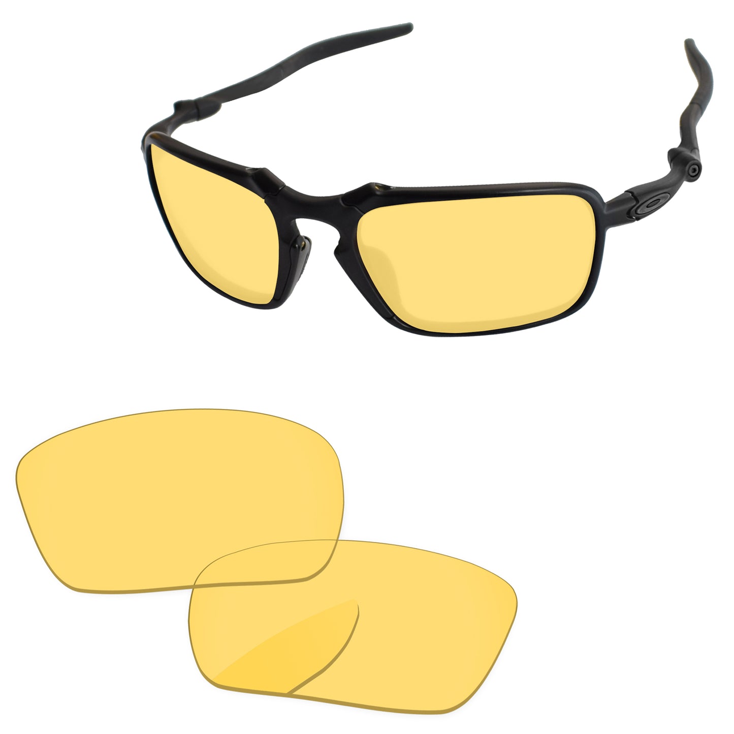 Replacement Lenses for Oakley Badman Asian Fit