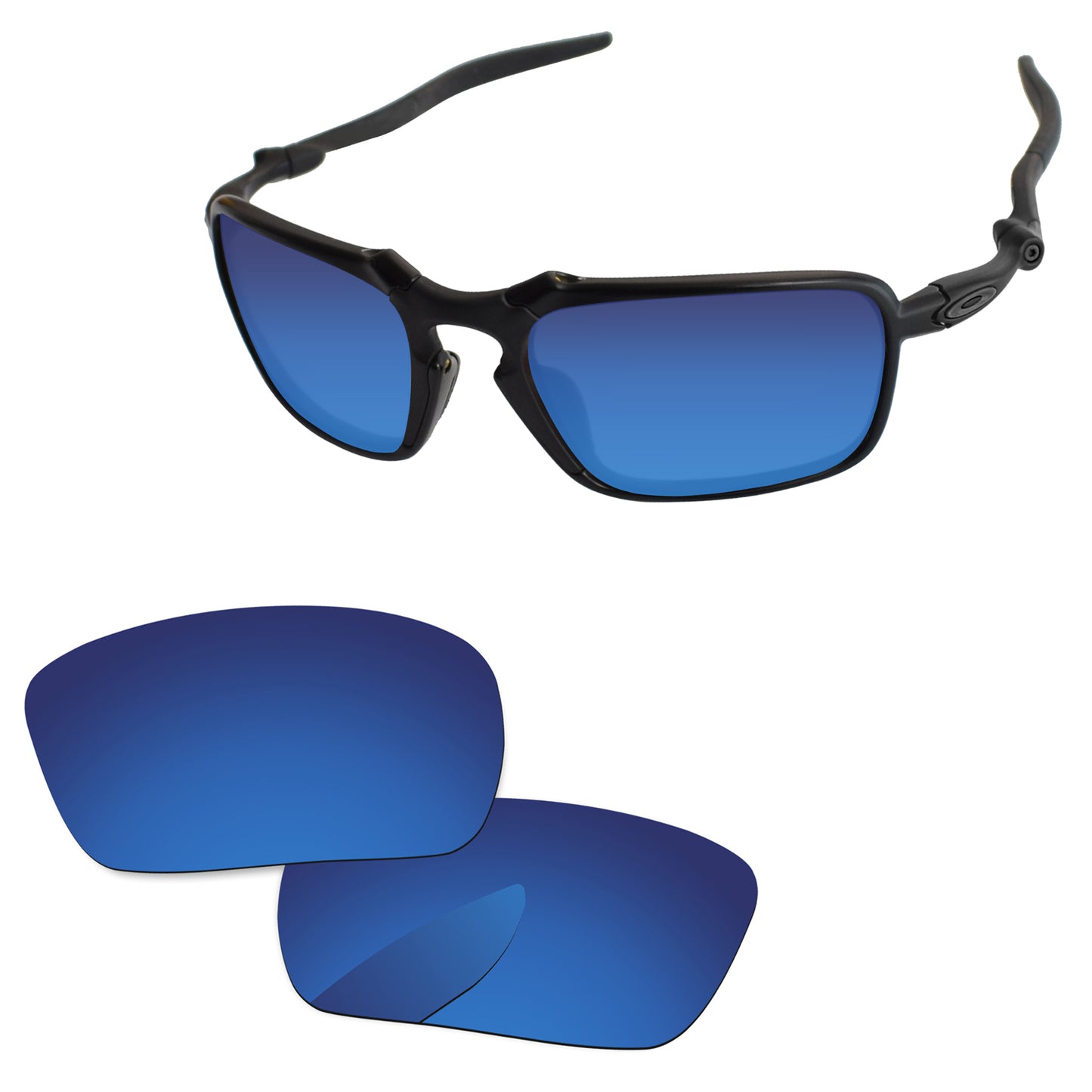 Replacement Lenses for Oakley Badman Asian Fit