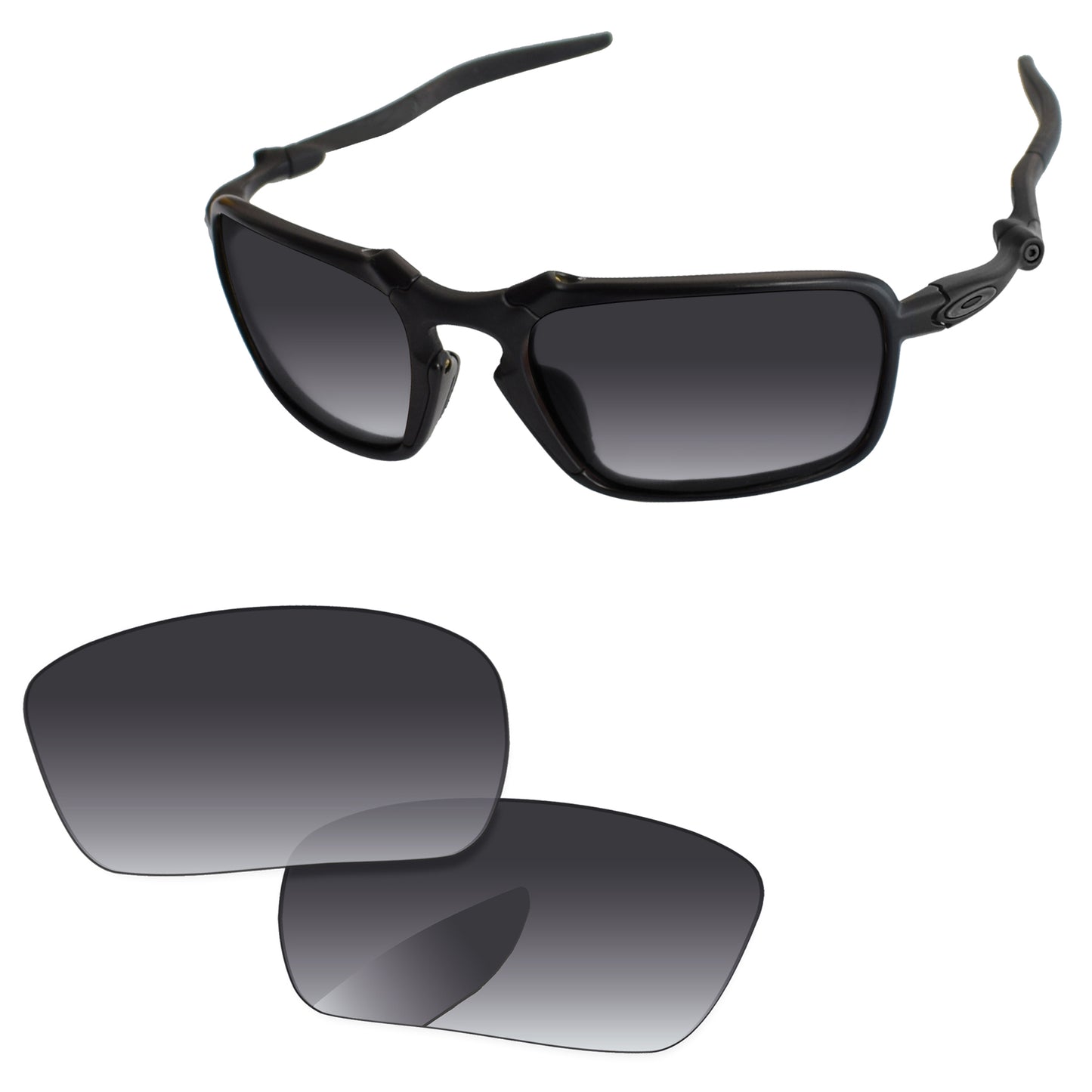 Replacement Lenses for Oakley Badman Asian Fit