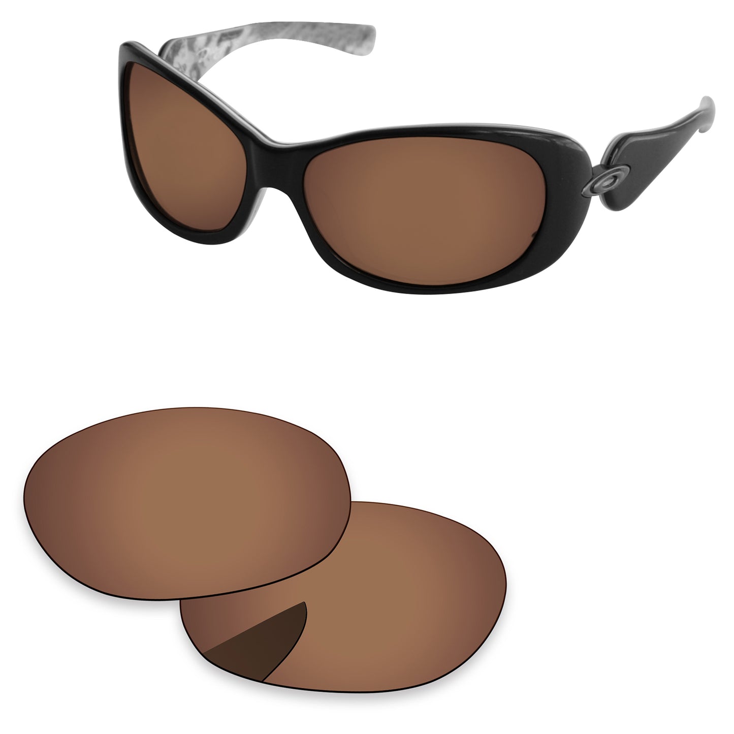 Replacement Lenses for Oakley Dangerous Asian Fit
