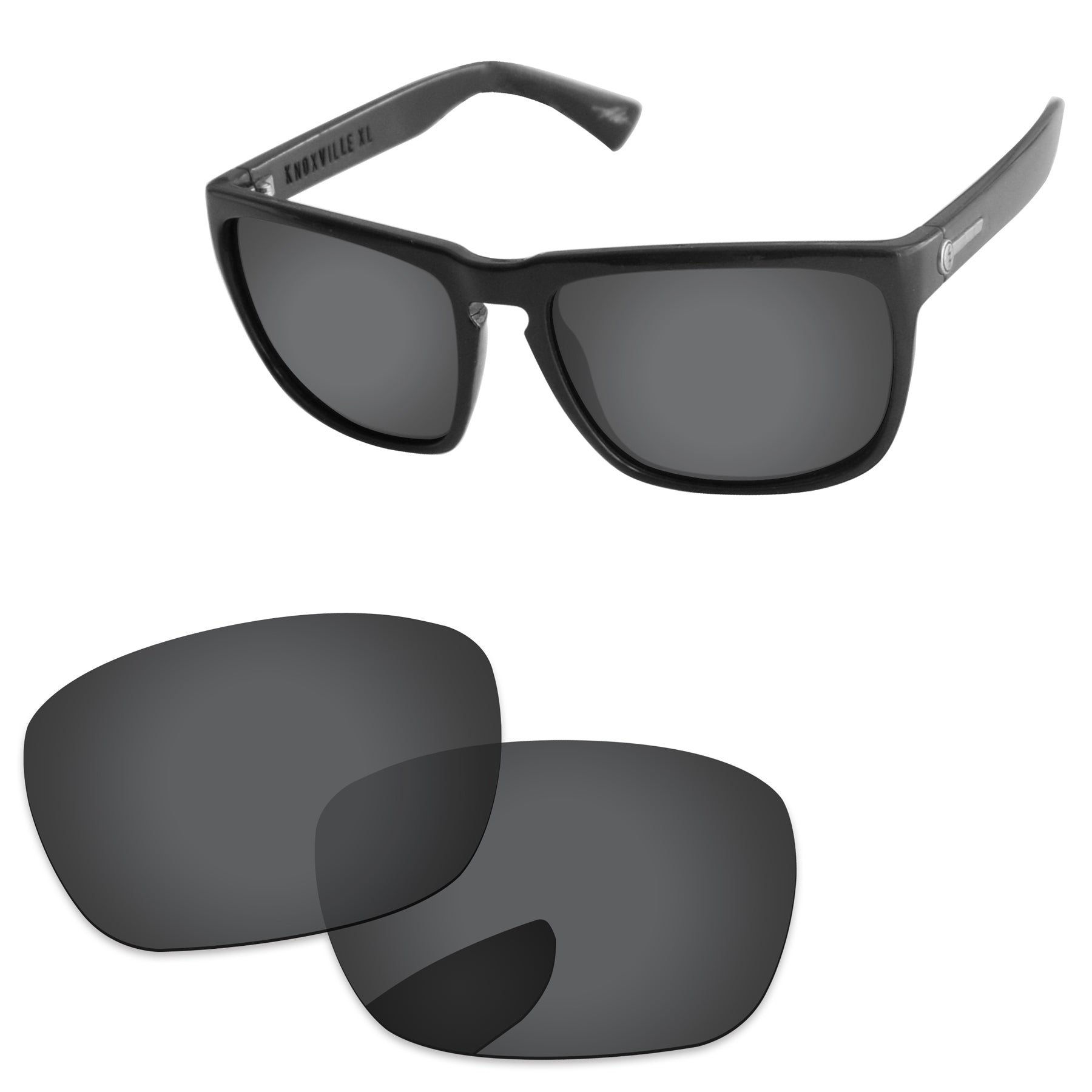 POLARIZED Dark Brown Replacement Lenses for Electric Black Top ~ Bronze POLARIZED Dark Brown Replacement Lenses for Electric Black Top ~ Bronze