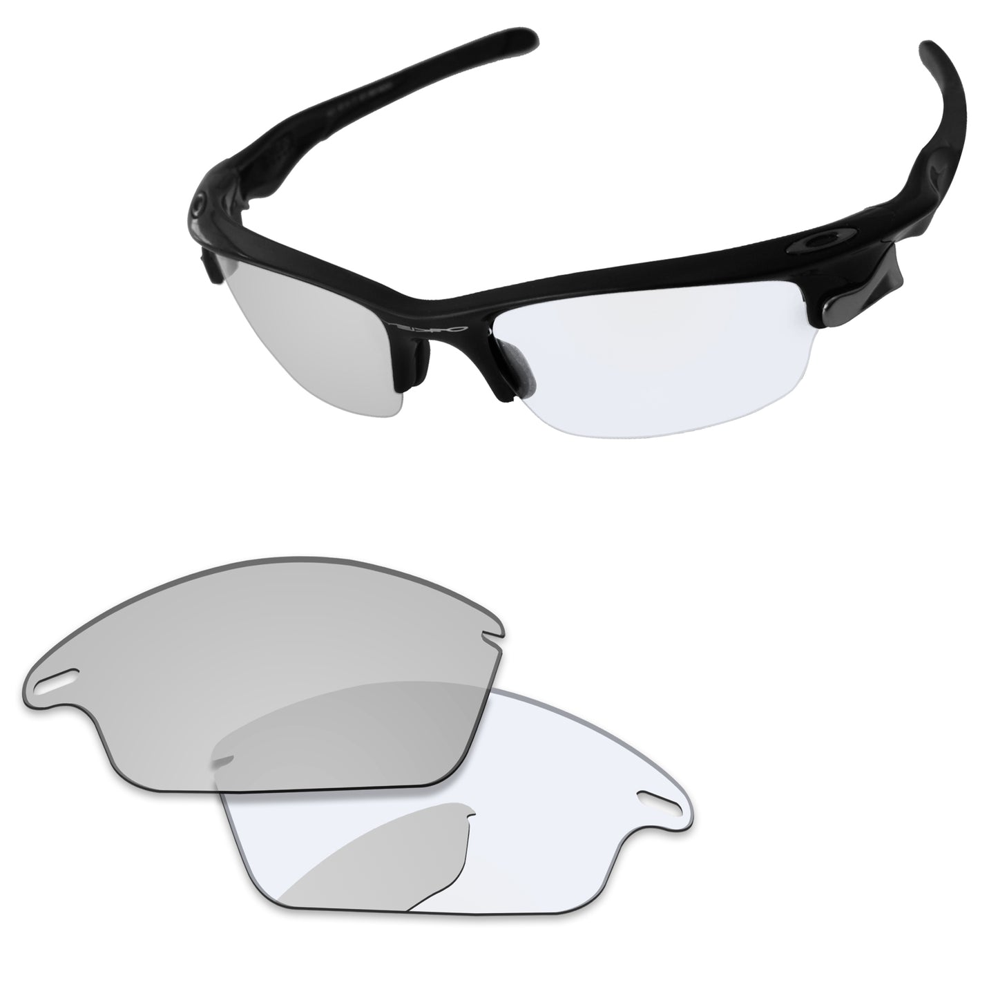 Replacement Lenses for Oakley Fast Jacket Asian Fit