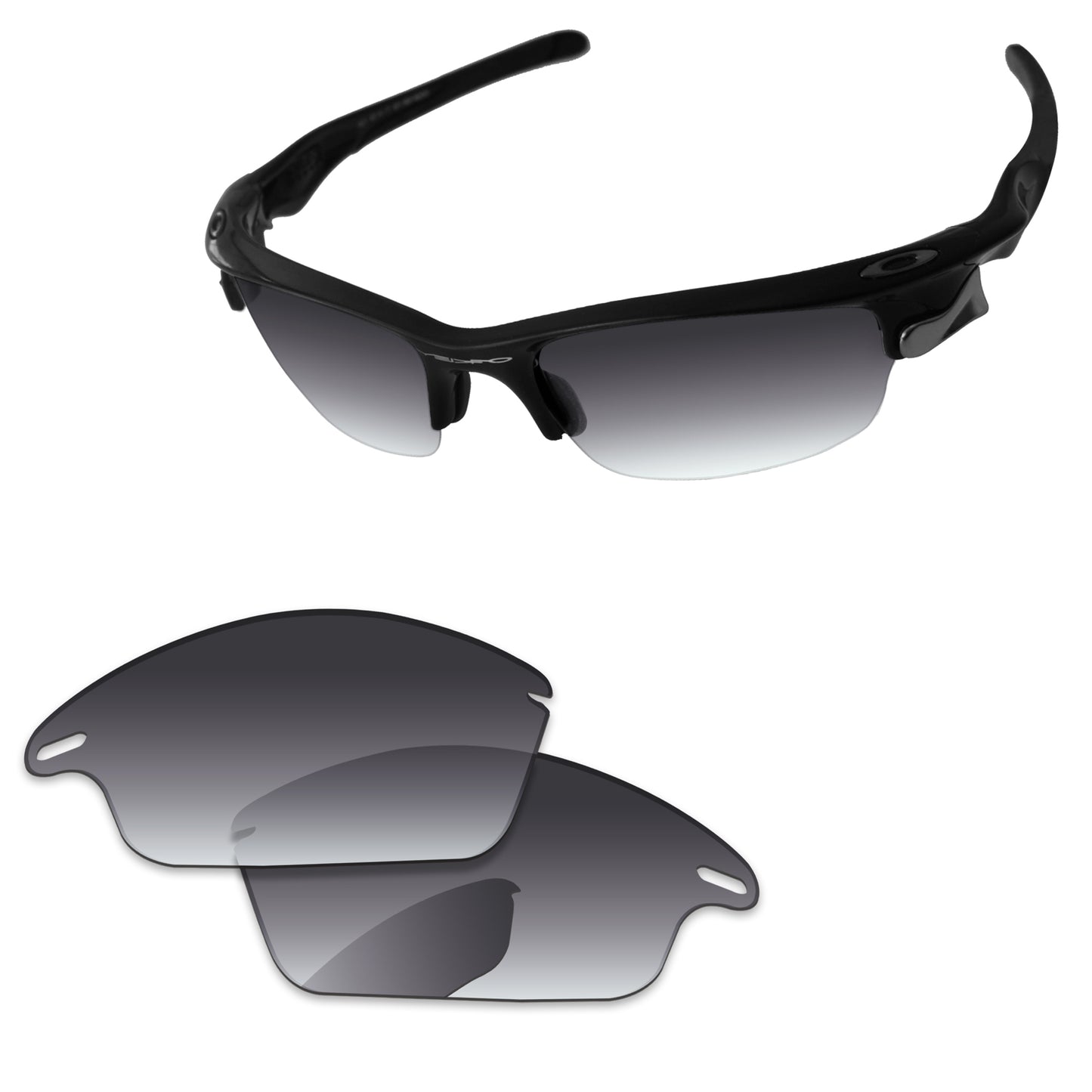 Replacement Lenses for Oakley Fast Jacket Asian Fit