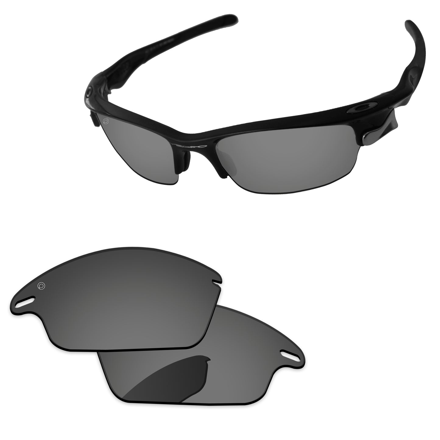 Replacement Lenses for Oakley Fast Jacket Asian Fit
