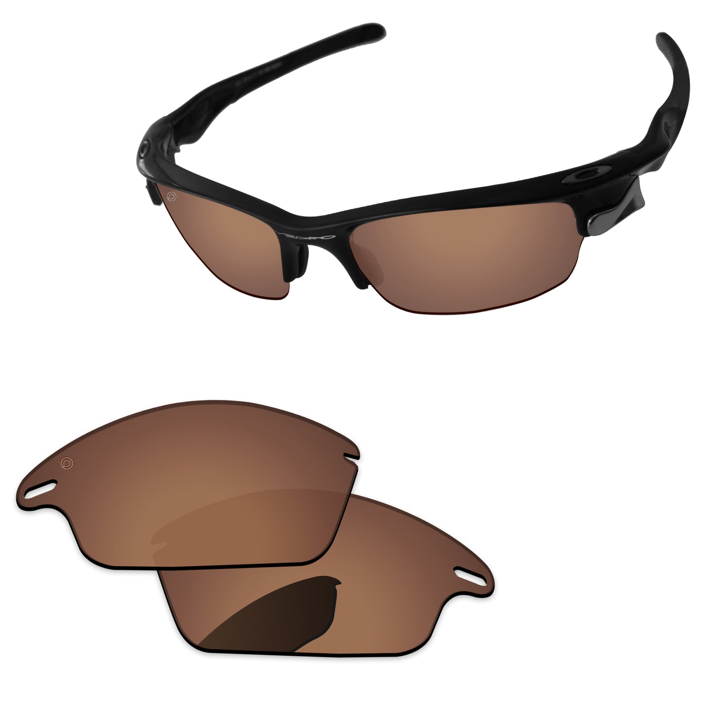Replacement Lenses for Oakley Fast Jacket Asian Fit