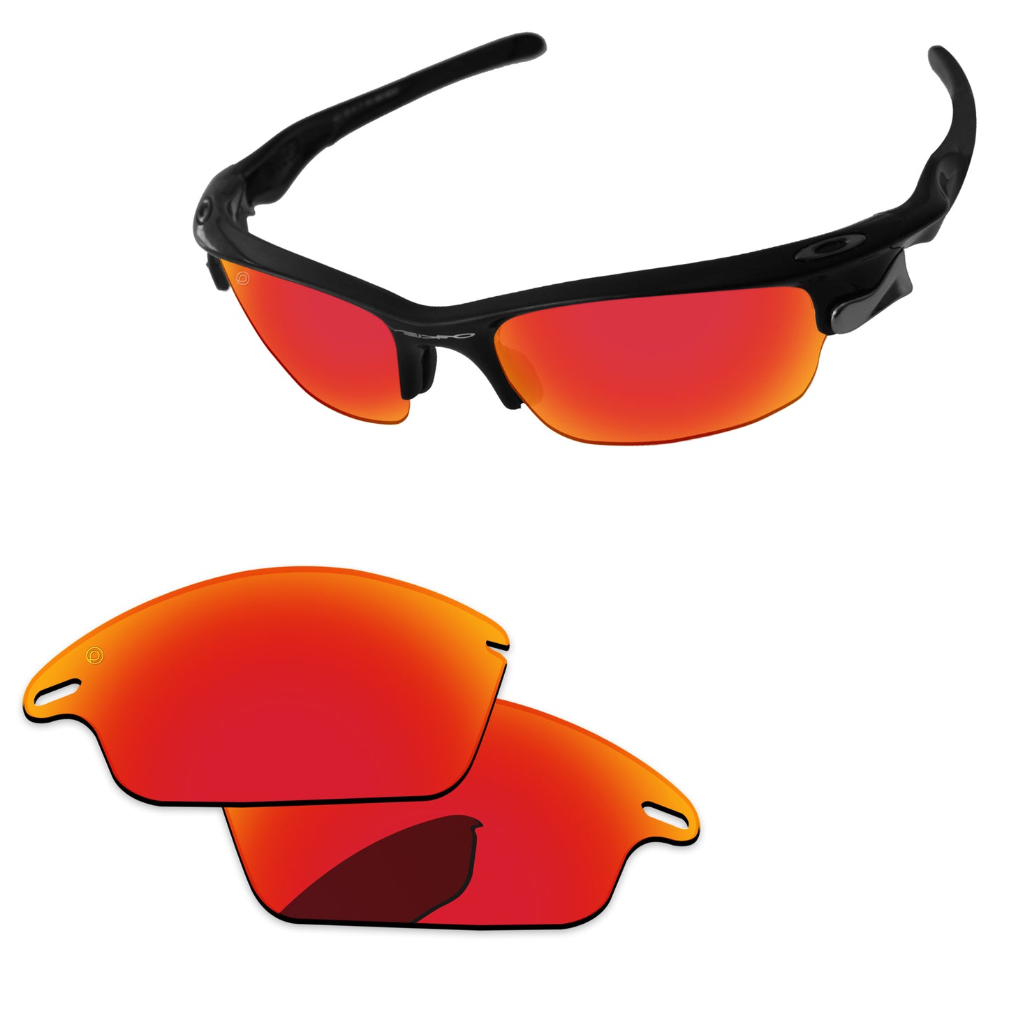 Replacement Lenses for Oakley Fast Jacket Asian Fit