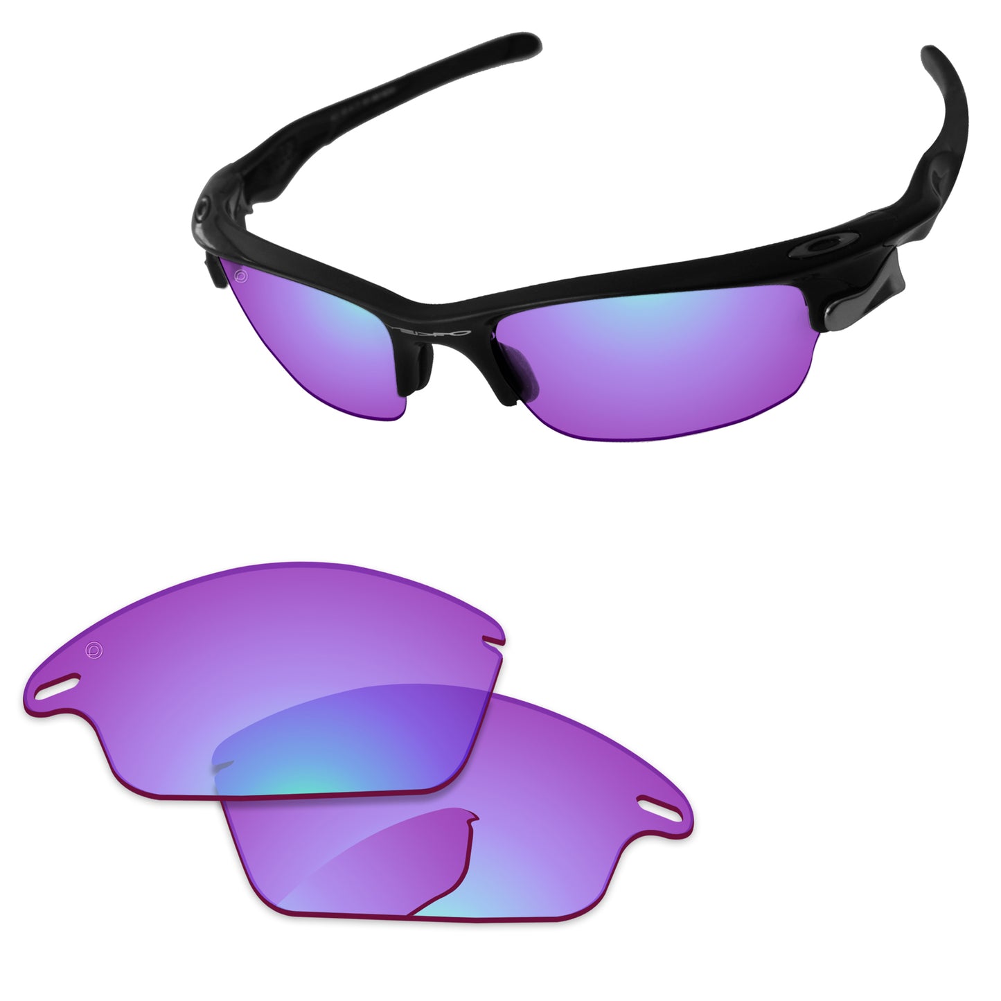 Replacement Lenses for Oakley Fast Jacket Asian Fit