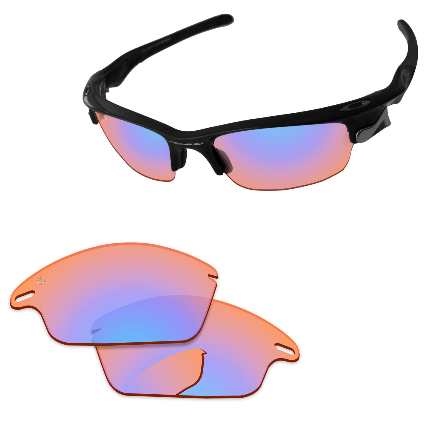 Replacement Lenses for Oakley Fast Jacket Asian Fit