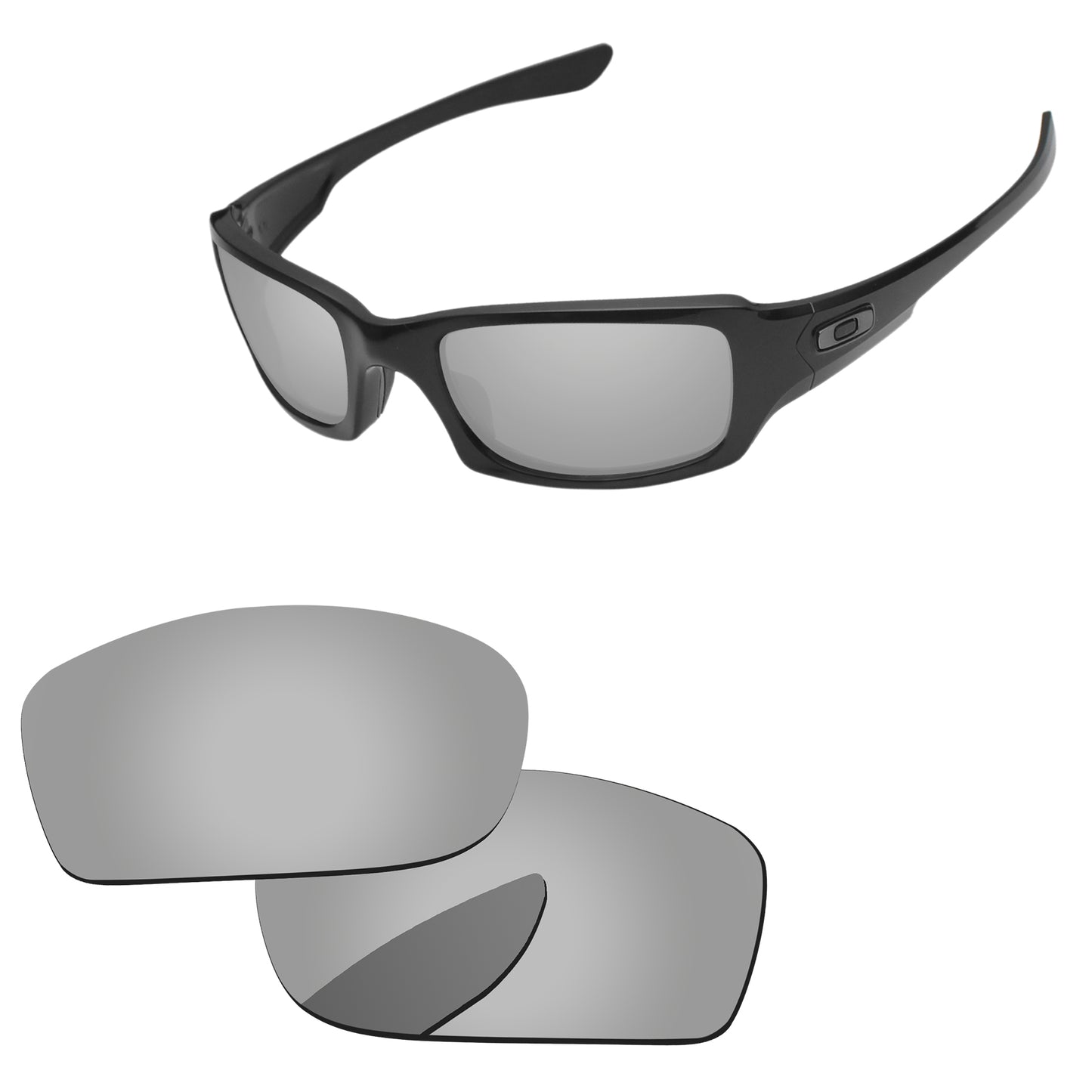 Replacement Lenses for Oakley Fives Squared Asian Fit